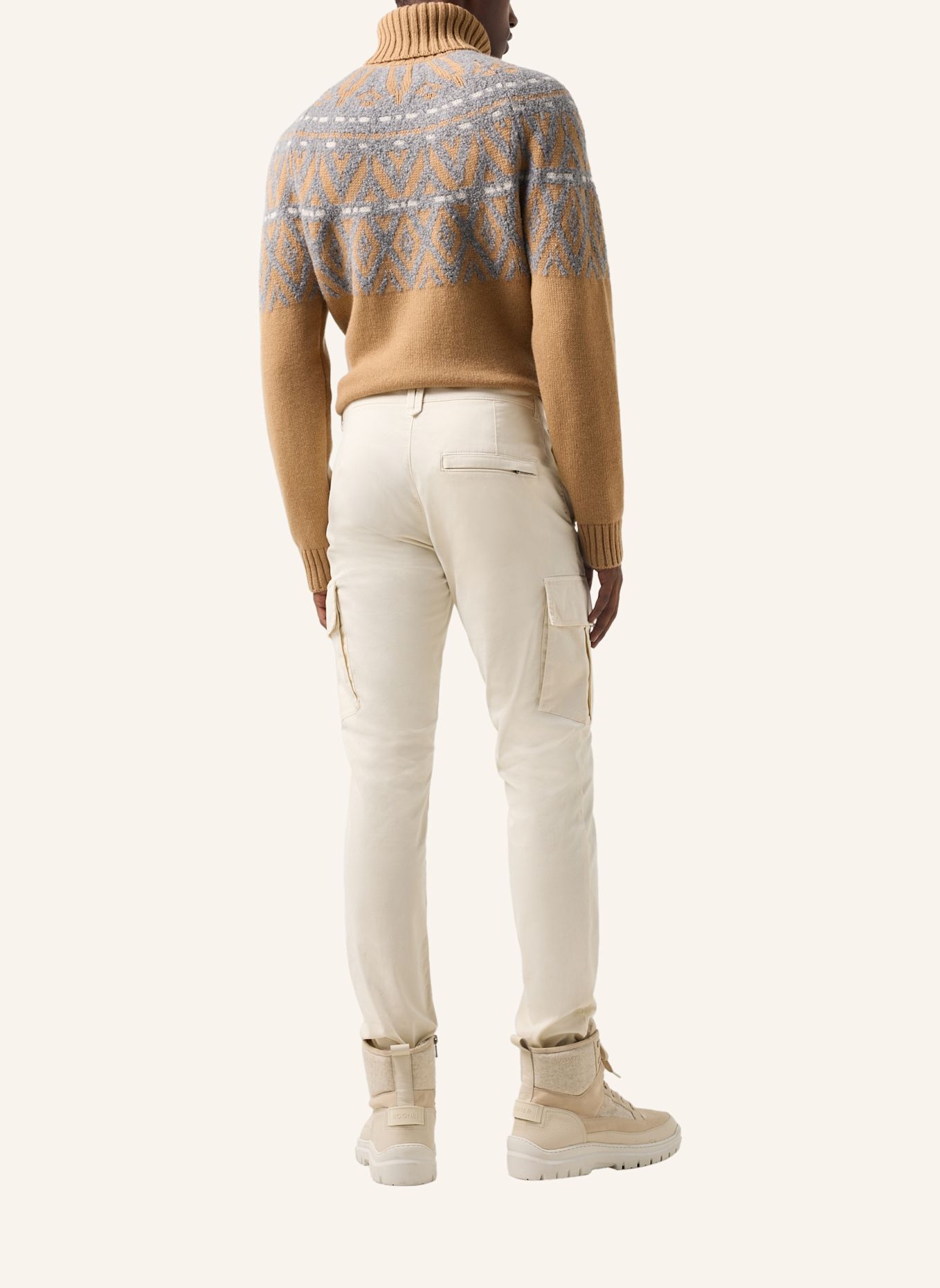 BOGNER Cargo-broek BRUNO-G2 Extra Slim Fit: WIT