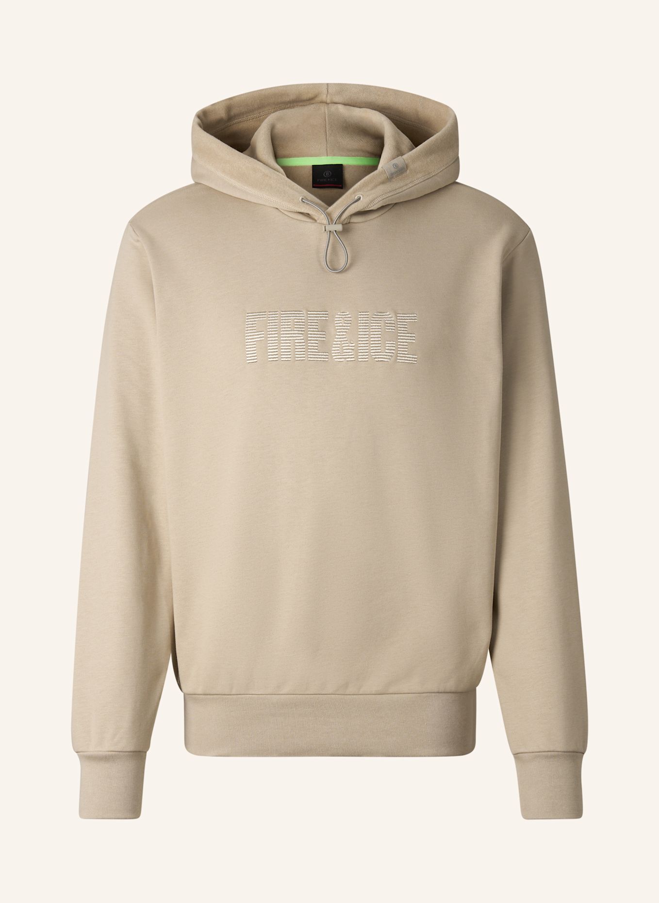 FIRE+ICE Baumwoll-Hoodie Kristan: BEIGE