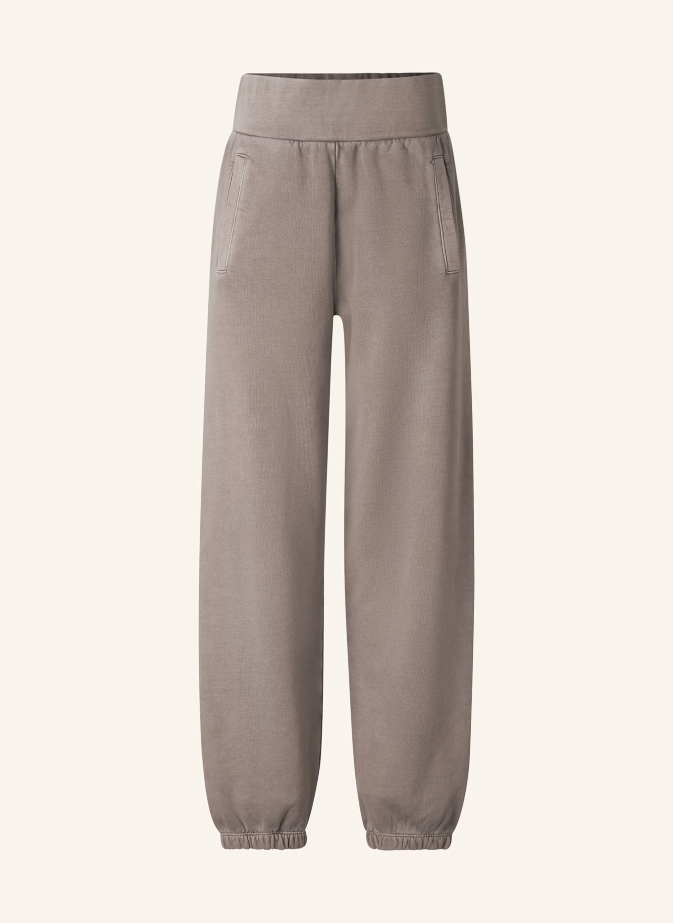 FIRE+ICE Baumwoll-Sweatpants Ilmi: TAUPE
