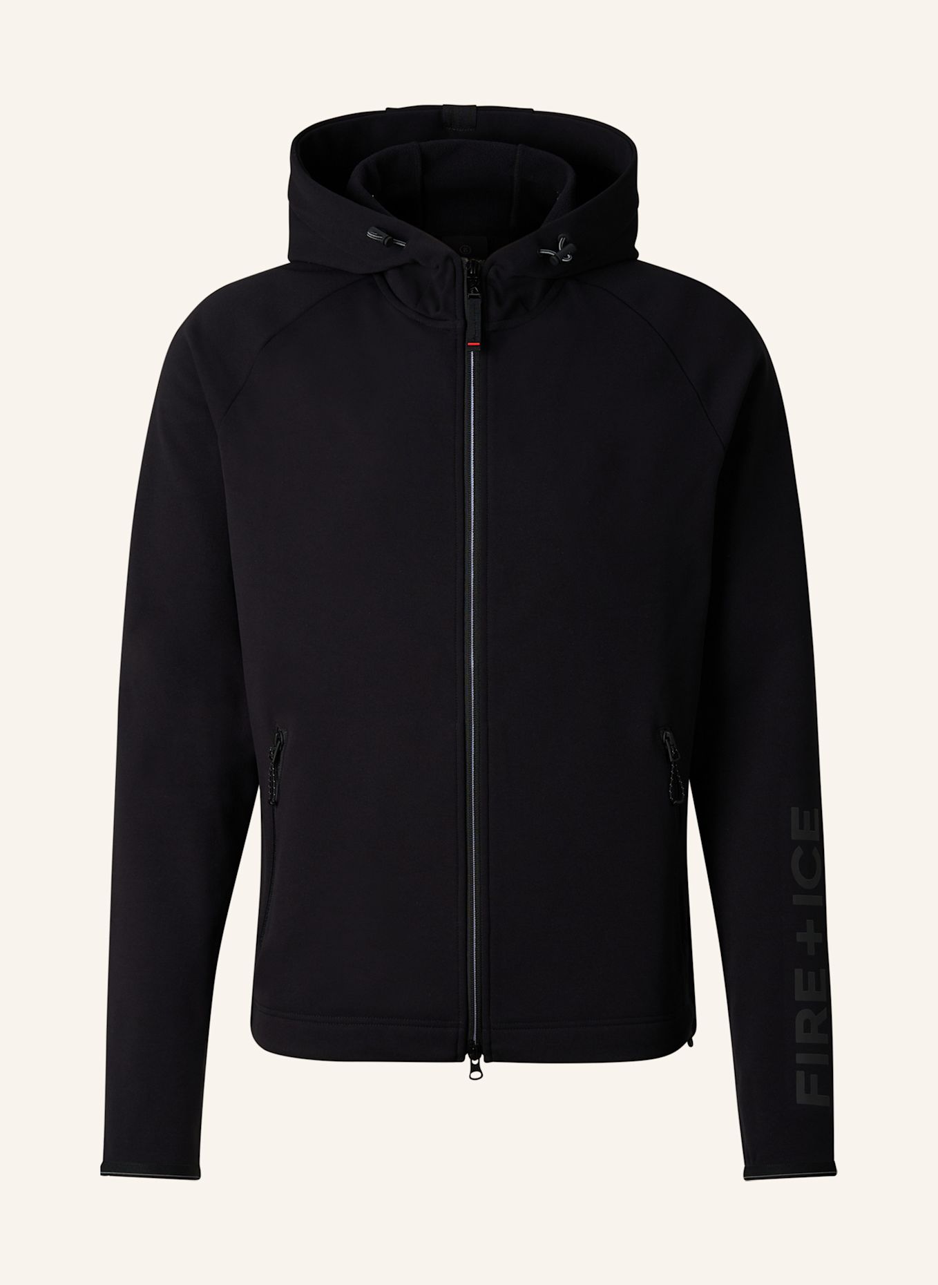 FIRE+ICE Midlayer-Jacke Glenn: SCHWARZ