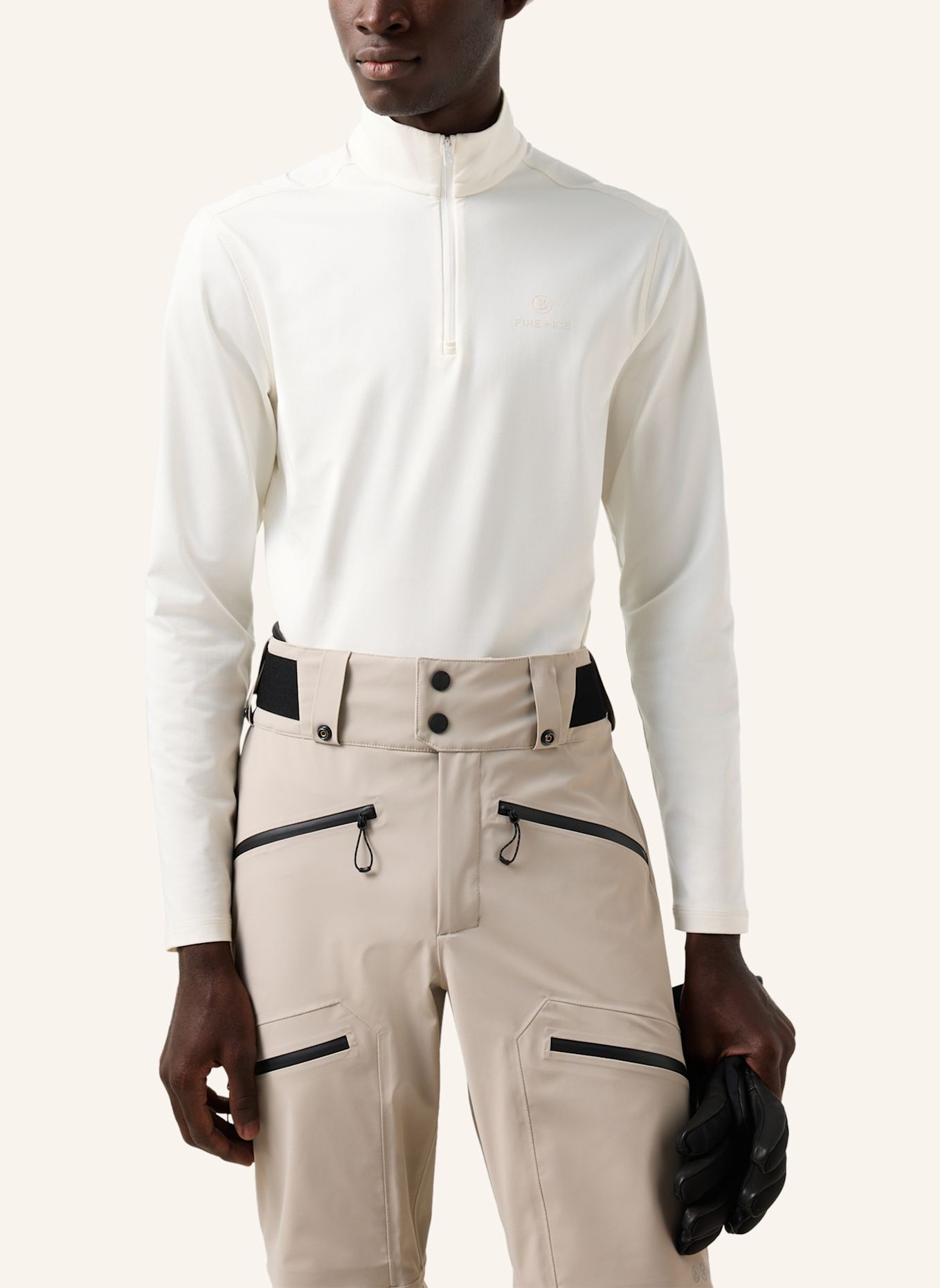 FIRE+ICE PASCAL Midlayer: WHITE