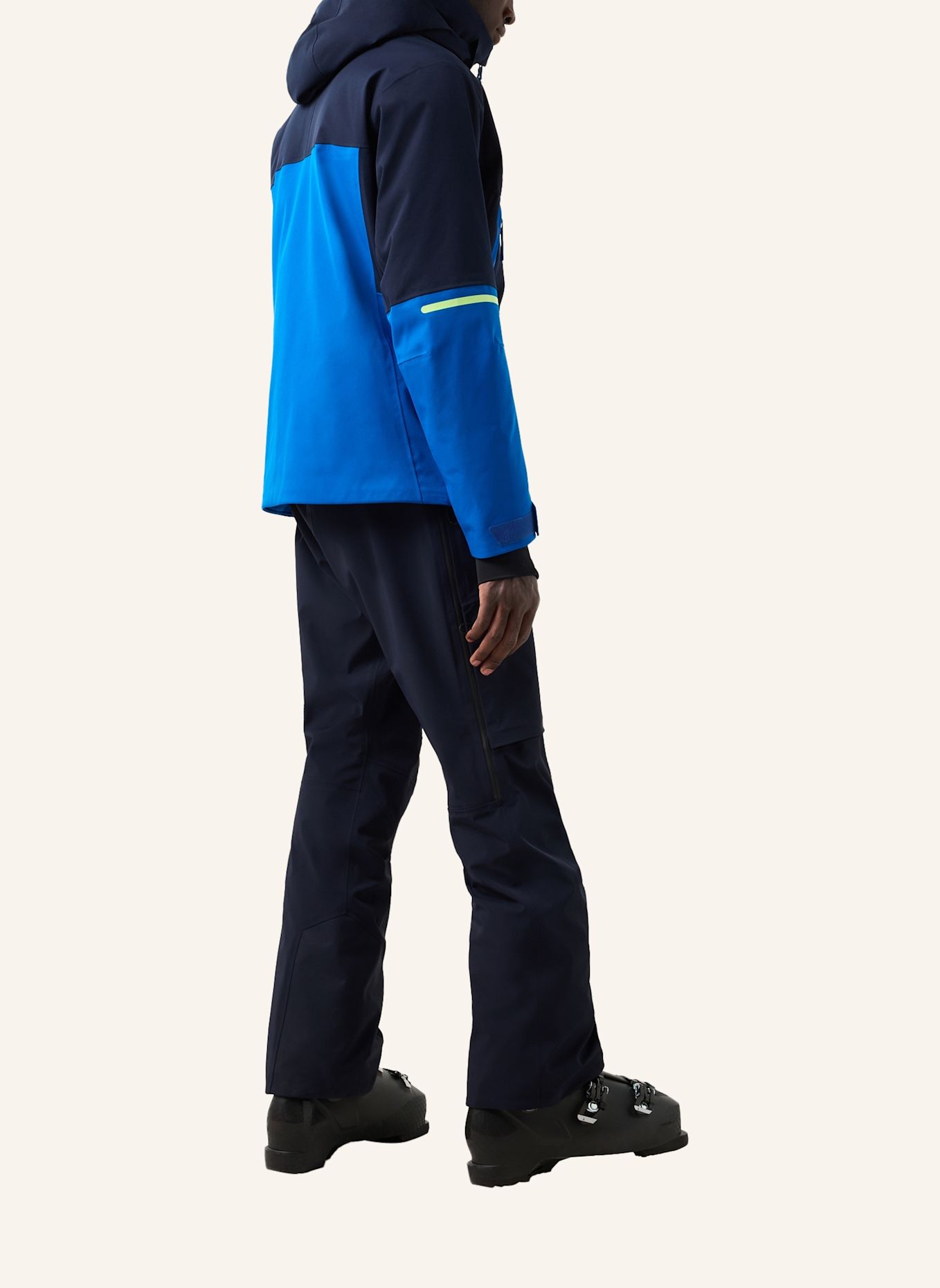 FIRE+ICE Skijacke Halor: BLAU