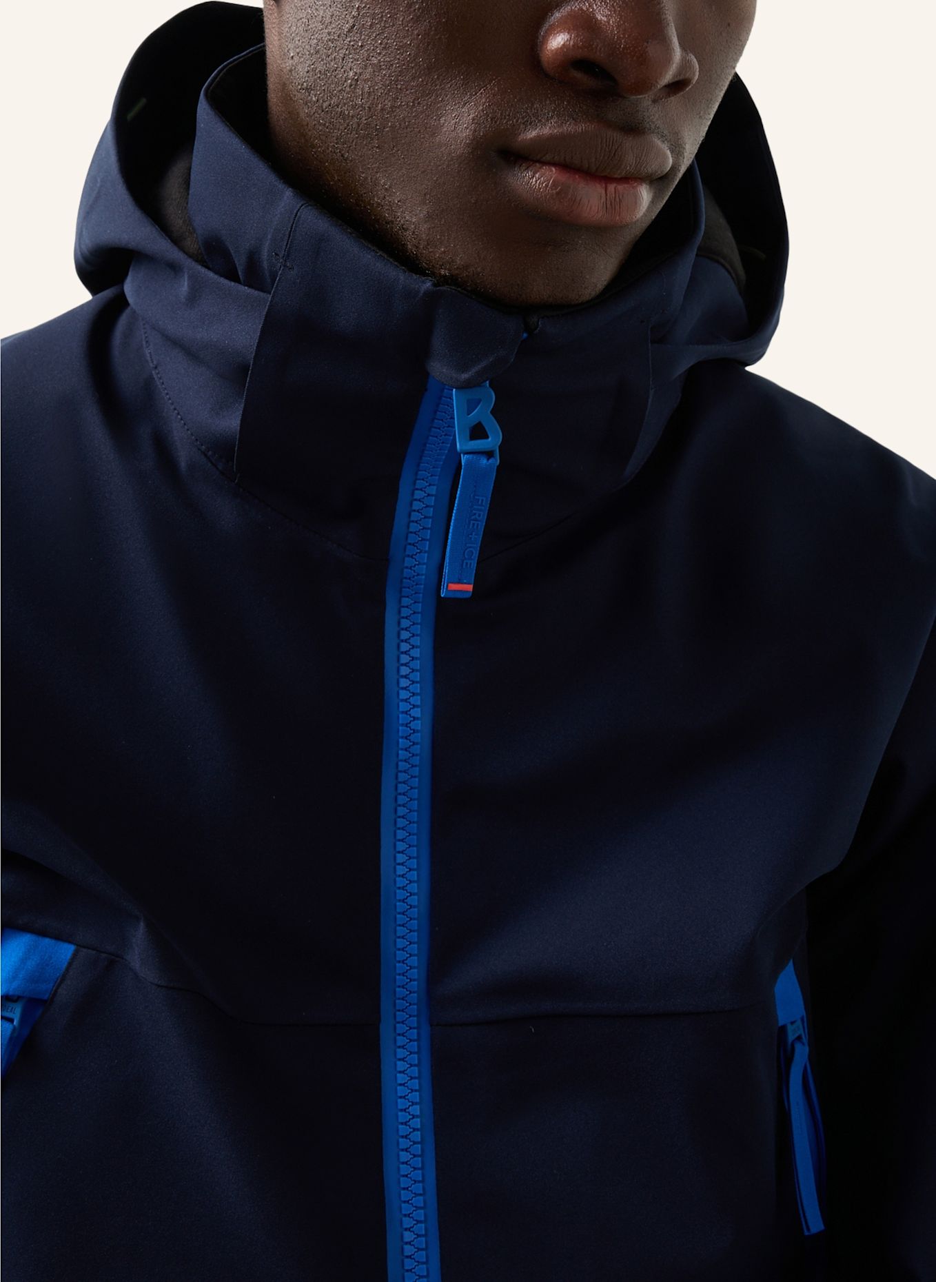 FIRE+ICE Skijacke Halor: BLAU