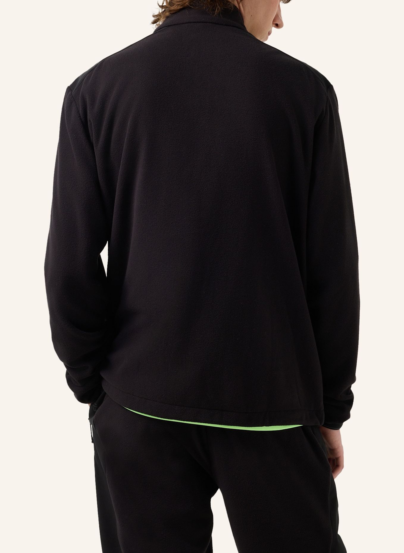 FIRE+ICE Midlayer-Fleecejacke Josh: SCHWARZ
