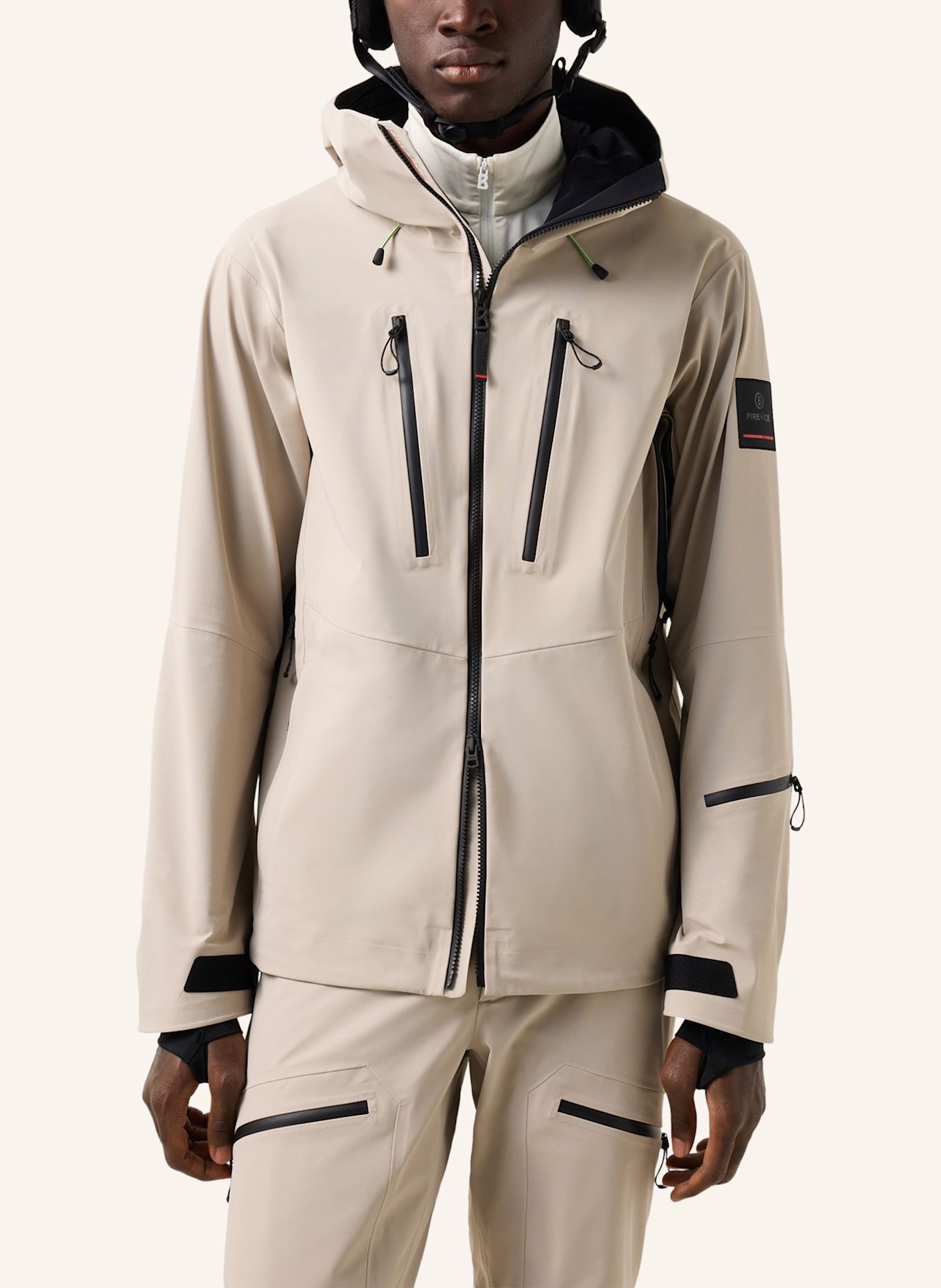 FIRE+ICE Skijacke Piaro: BEIGE