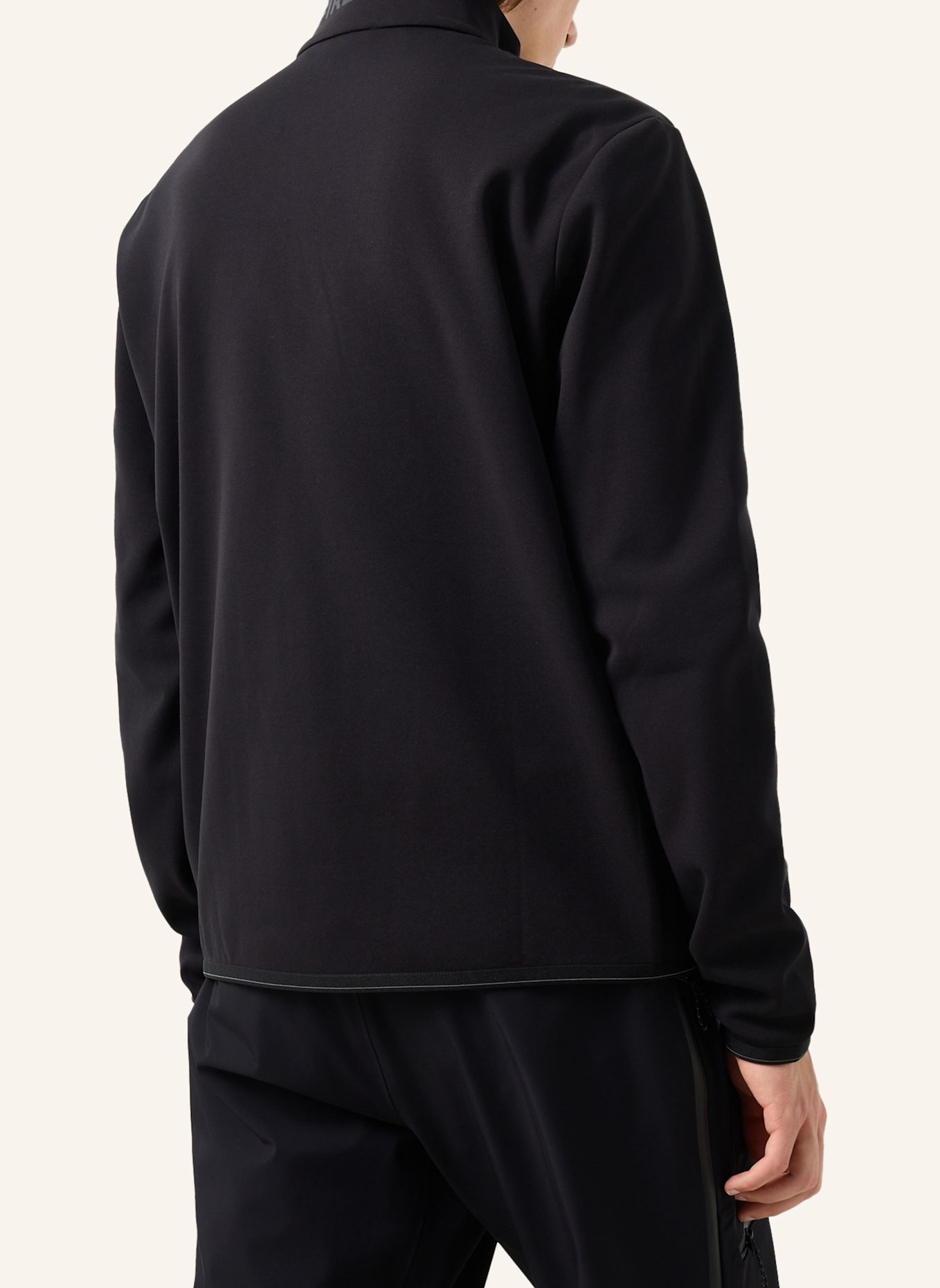 FIRE+ICE Midlayer-Hybrid-Jacke Banjan: SCHWARZ