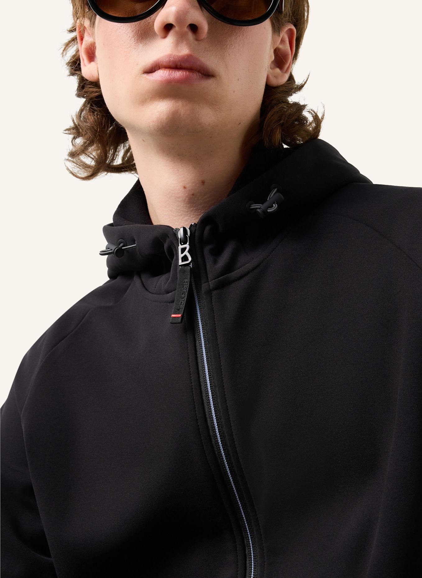 FIRE+ICE Midlayer-Jacke Glenn: SCHWARZ