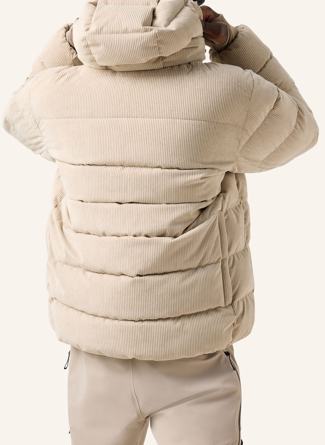 FIRE+ICE Cord-Skijacke Luka: BEIGE