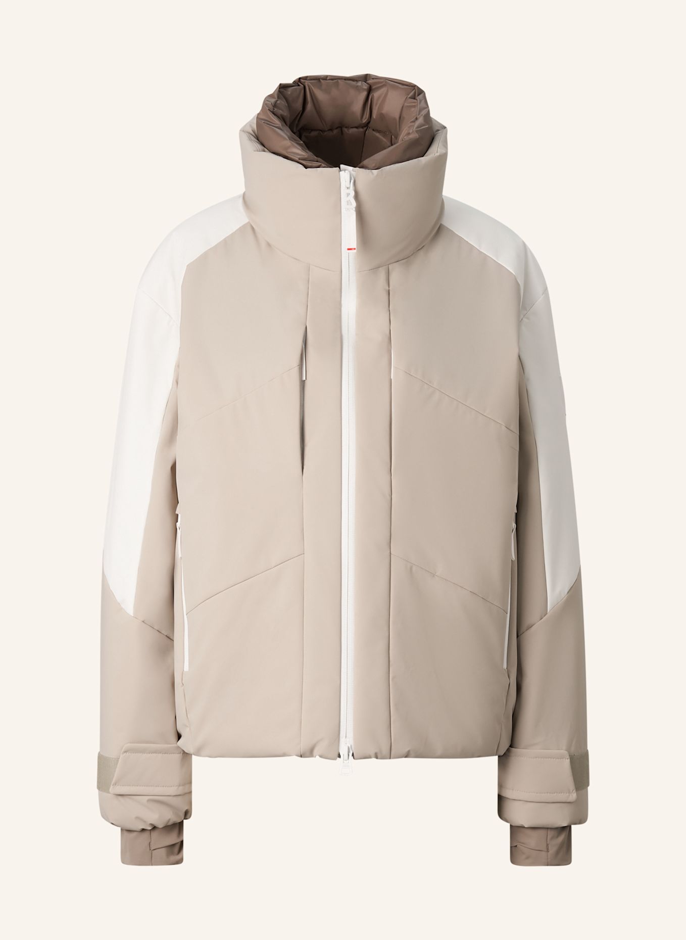 FIRE+ICE Skijacke Sasha: BEIGE / WEISS