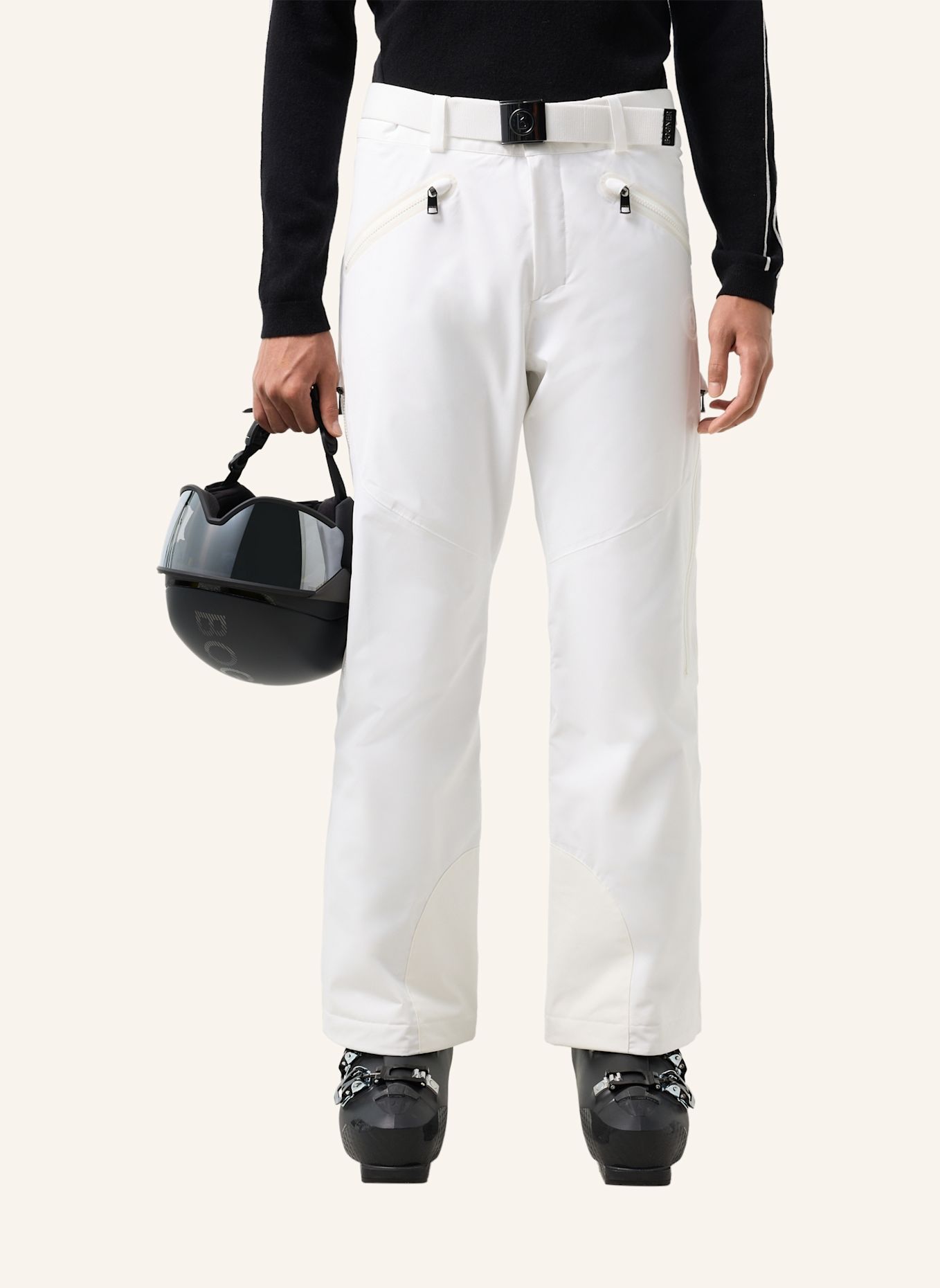 BOGNER Skihose Tim: WEISS