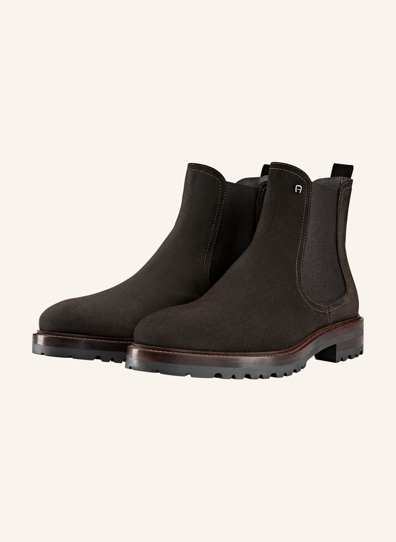 AIGNER chelsea boots CHARLES 5D: BRAUN