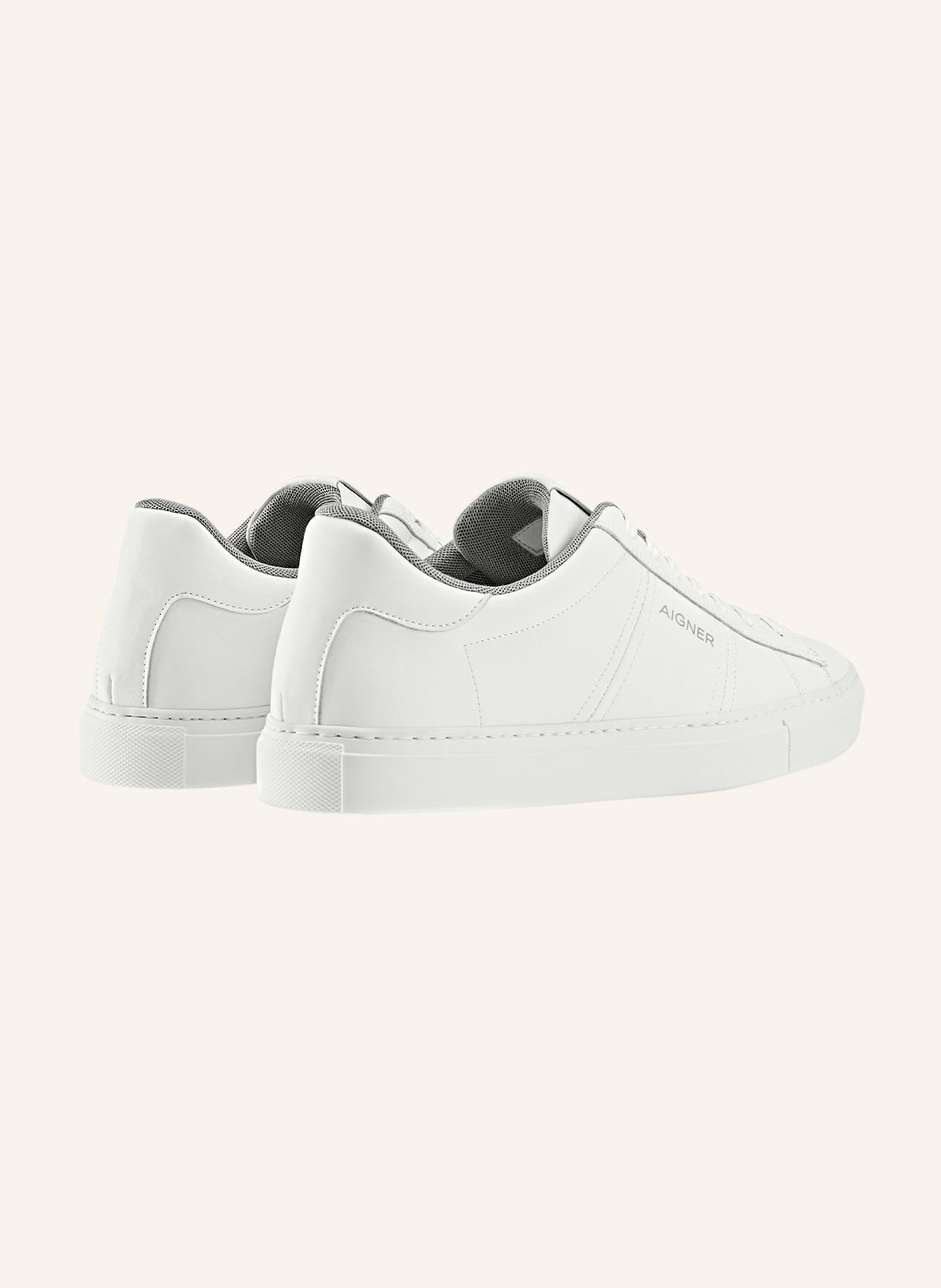 AIGNER classic sneaker DAVID 67A: WEISS