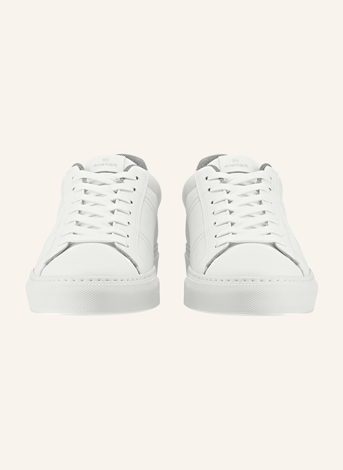 AIGNER classic sneaker DAVID 67A: WEISS