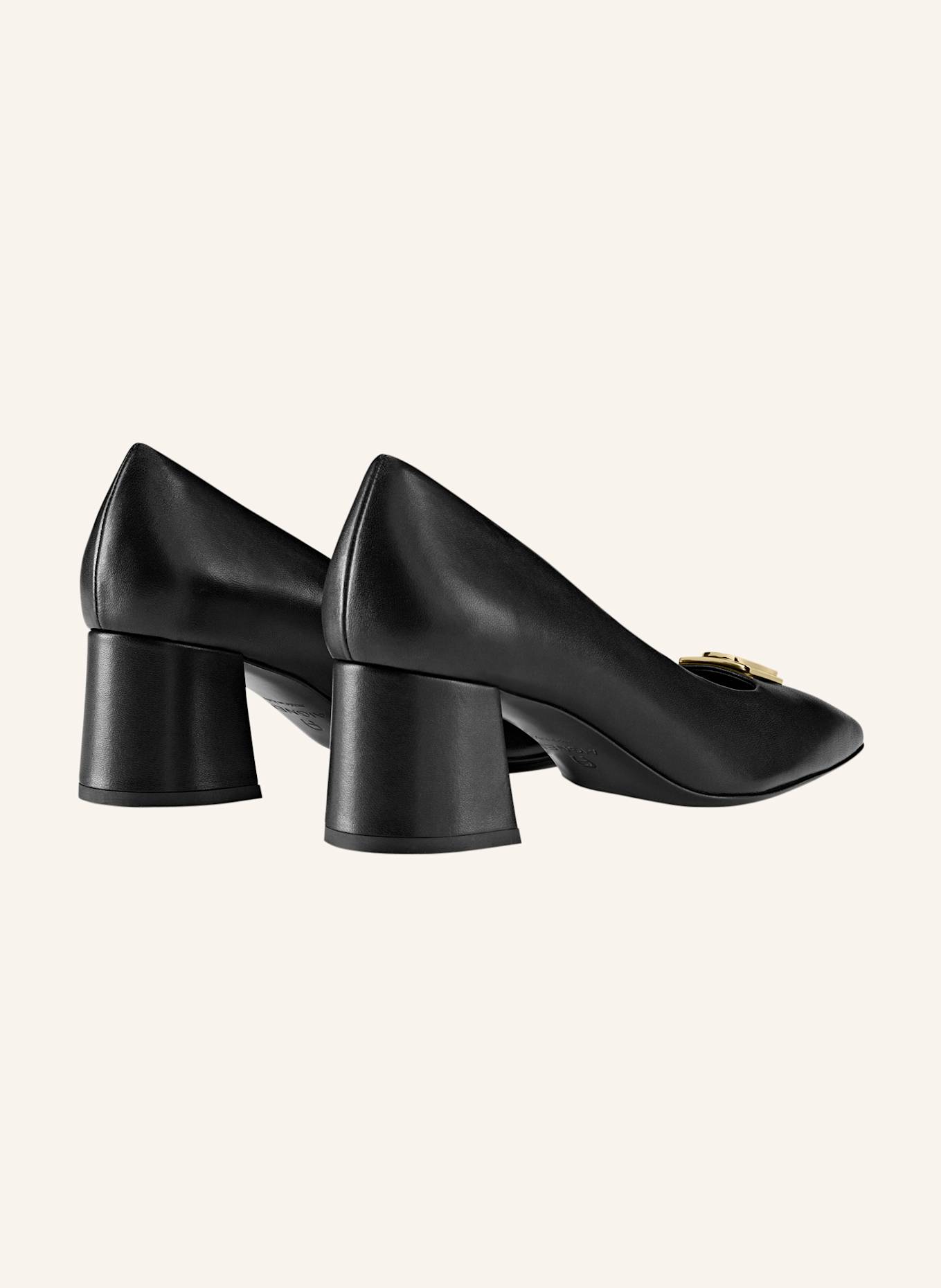 AIGNER block heel pumps MARYLIN 1A: SCHWARZ