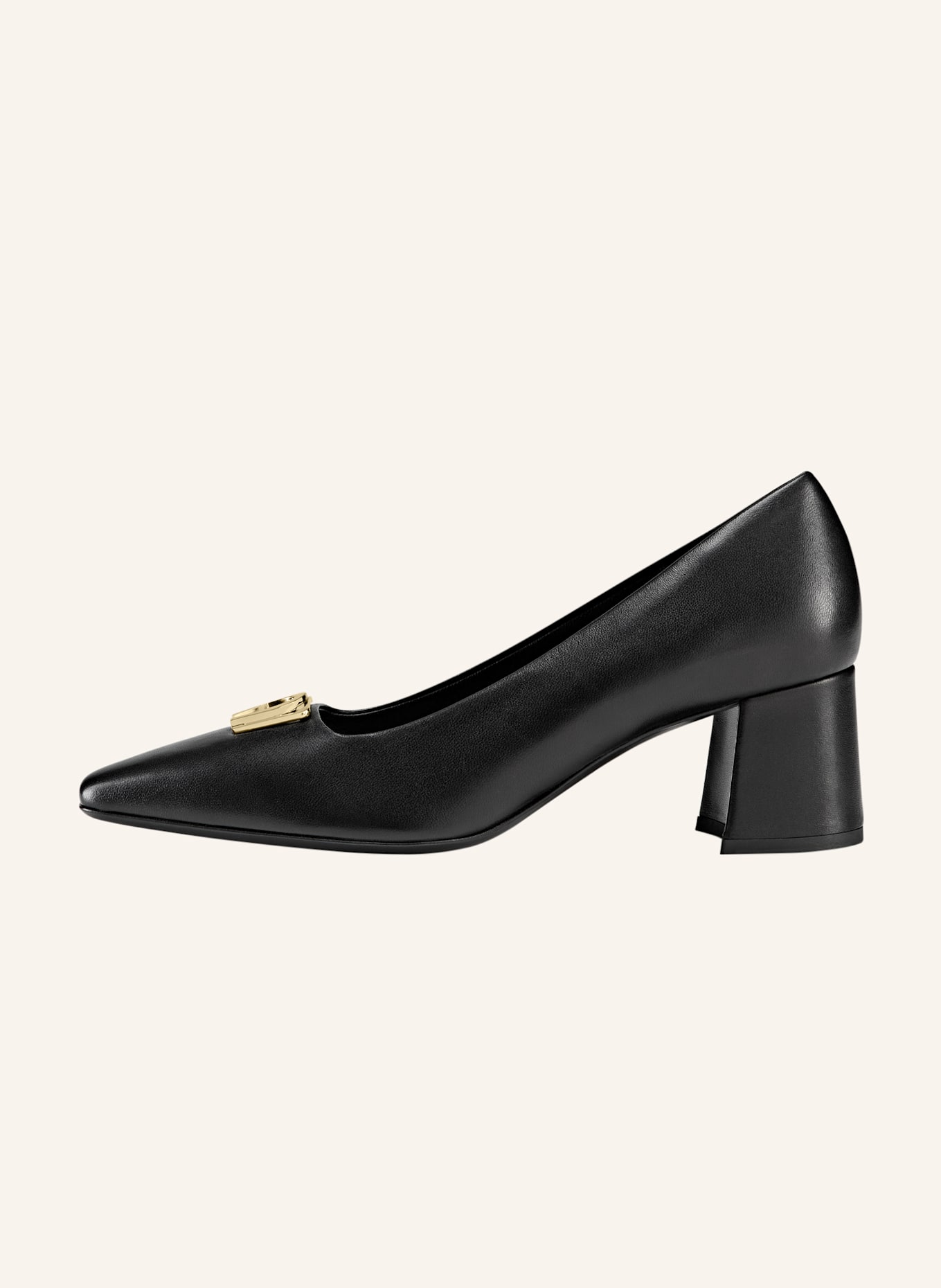 AIGNER block heel pumps MARYLIN 1A: SCHWARZ