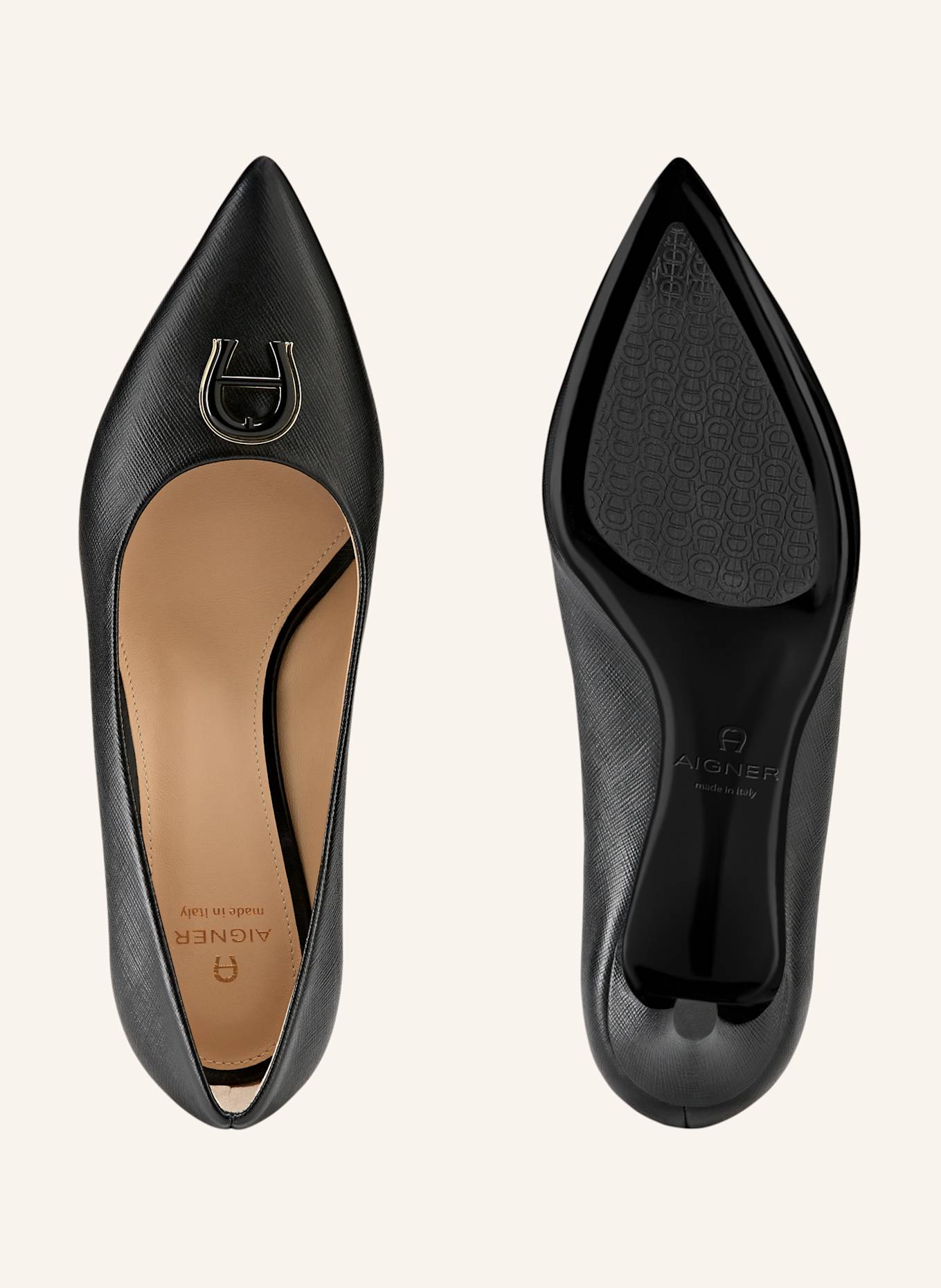 AIGNER pumps MADONNA 10B: SCHWARZ