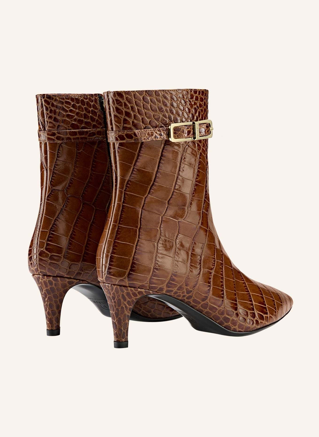 AIGNER heel bootie MADONNA 12E: COGNAC