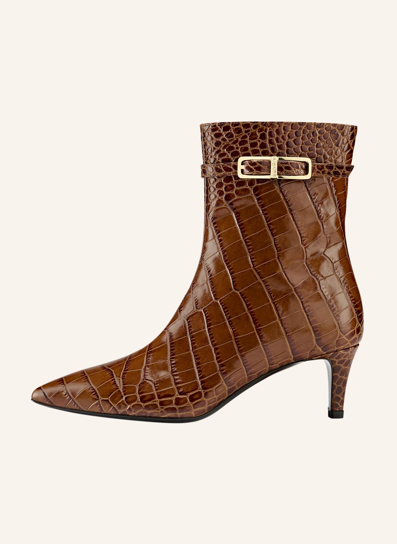 AIGNER heel bootie MADONNA 12E: COGNAC