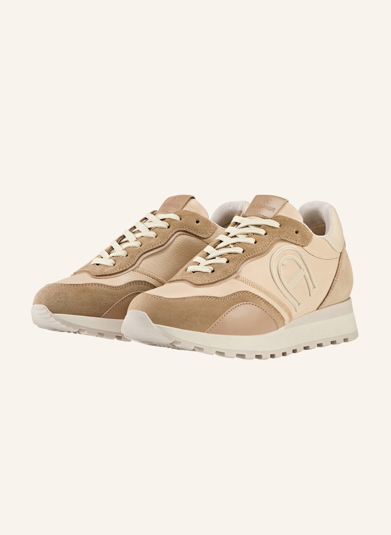 AIGNER runner sneaker DALIA 2B: BEIGE