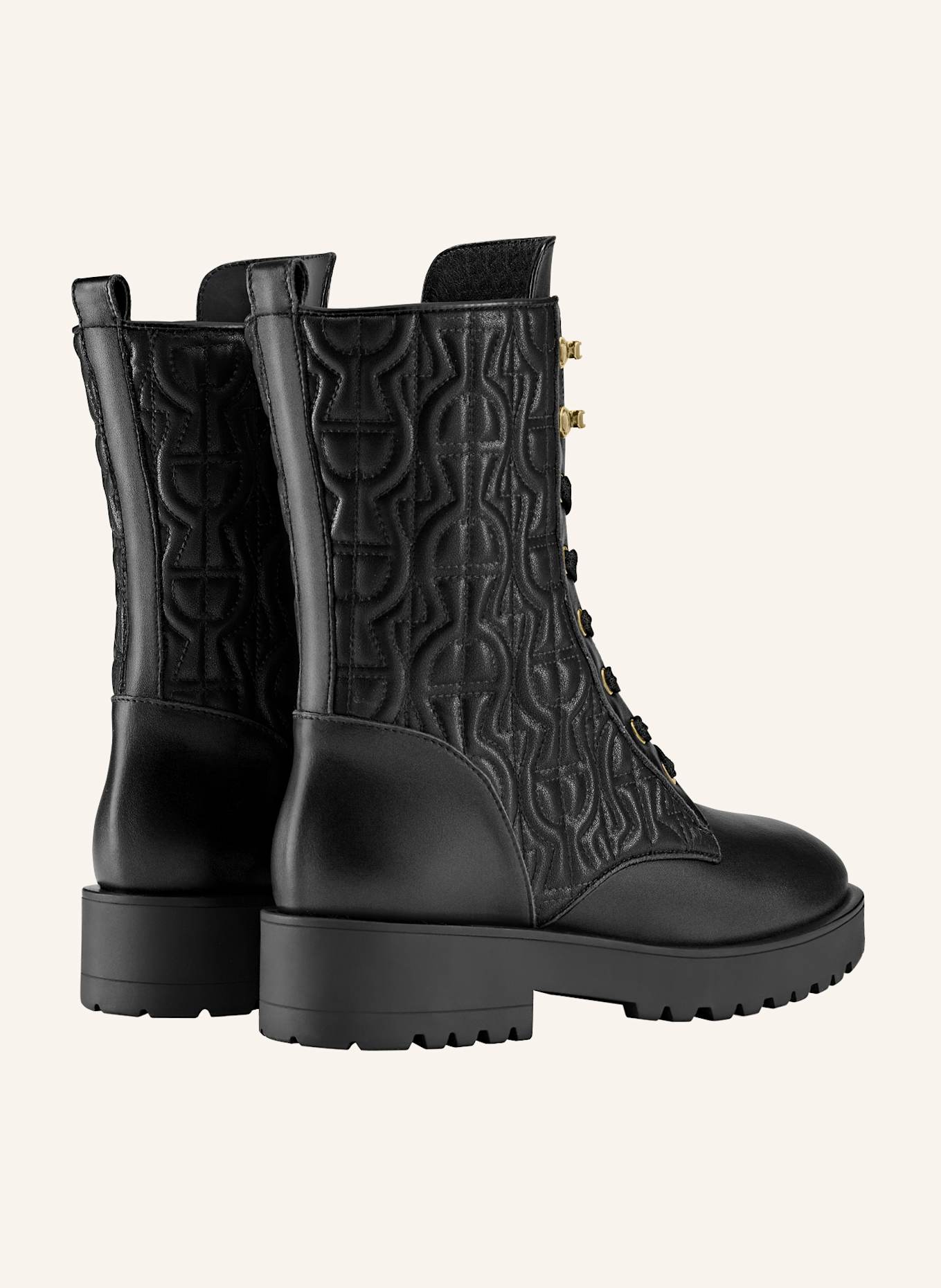 AIGNER lace bootie AVA 34B: SCHWARZ