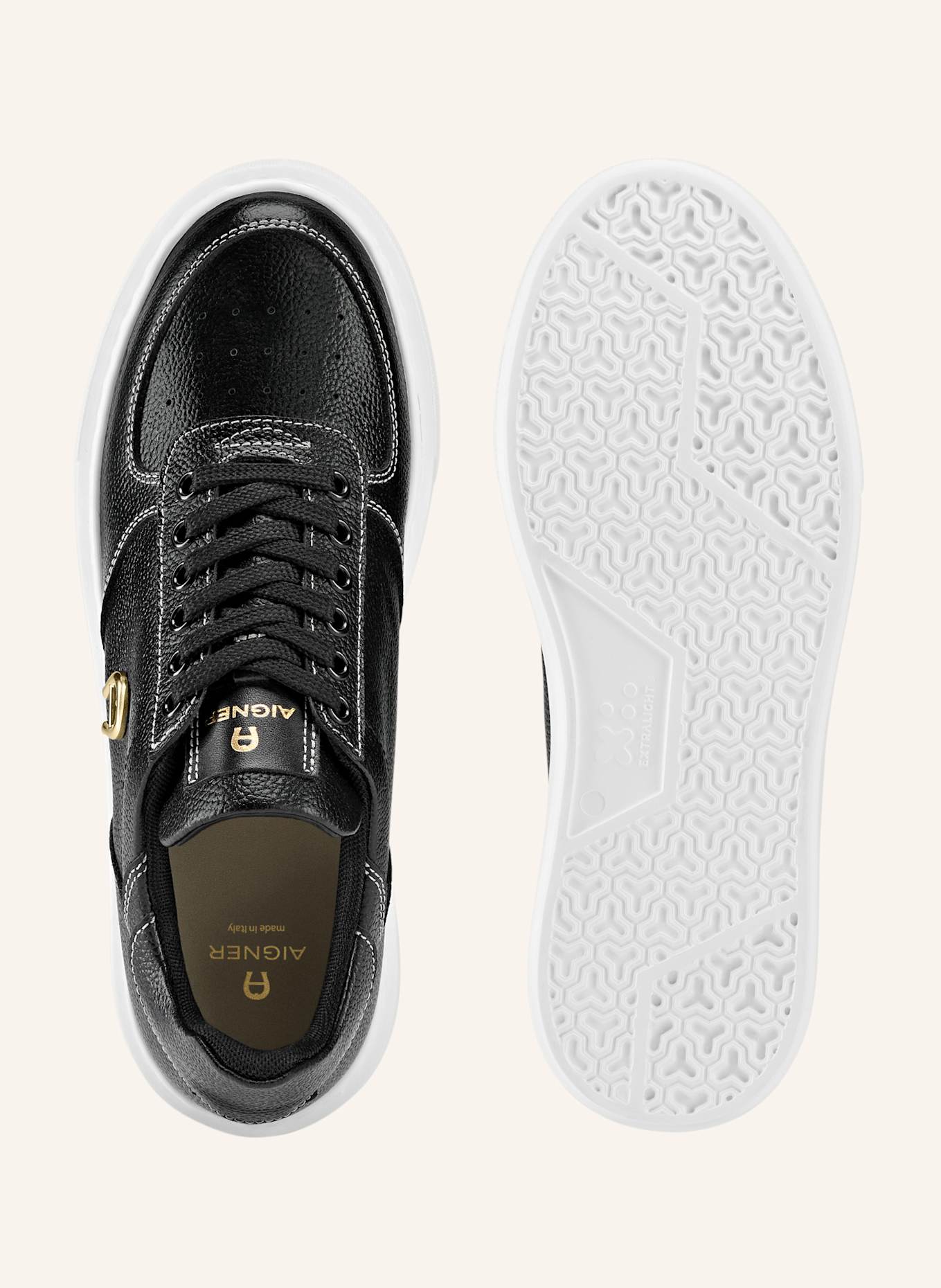 AIGNER sneaker SALLY 4D: SCHWARZ