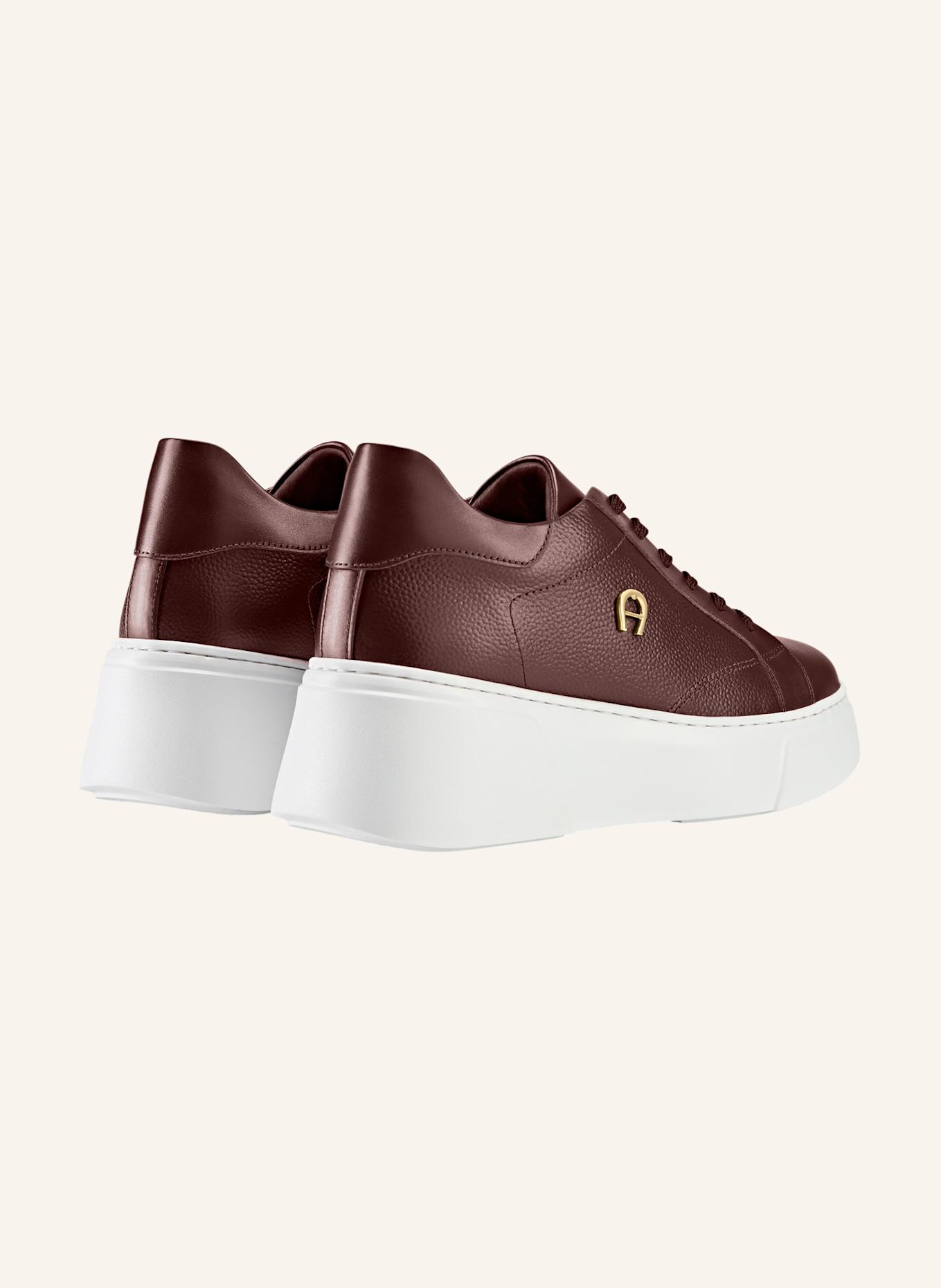 AIGNER sneaker ELAINE 6A: DUNKELROT