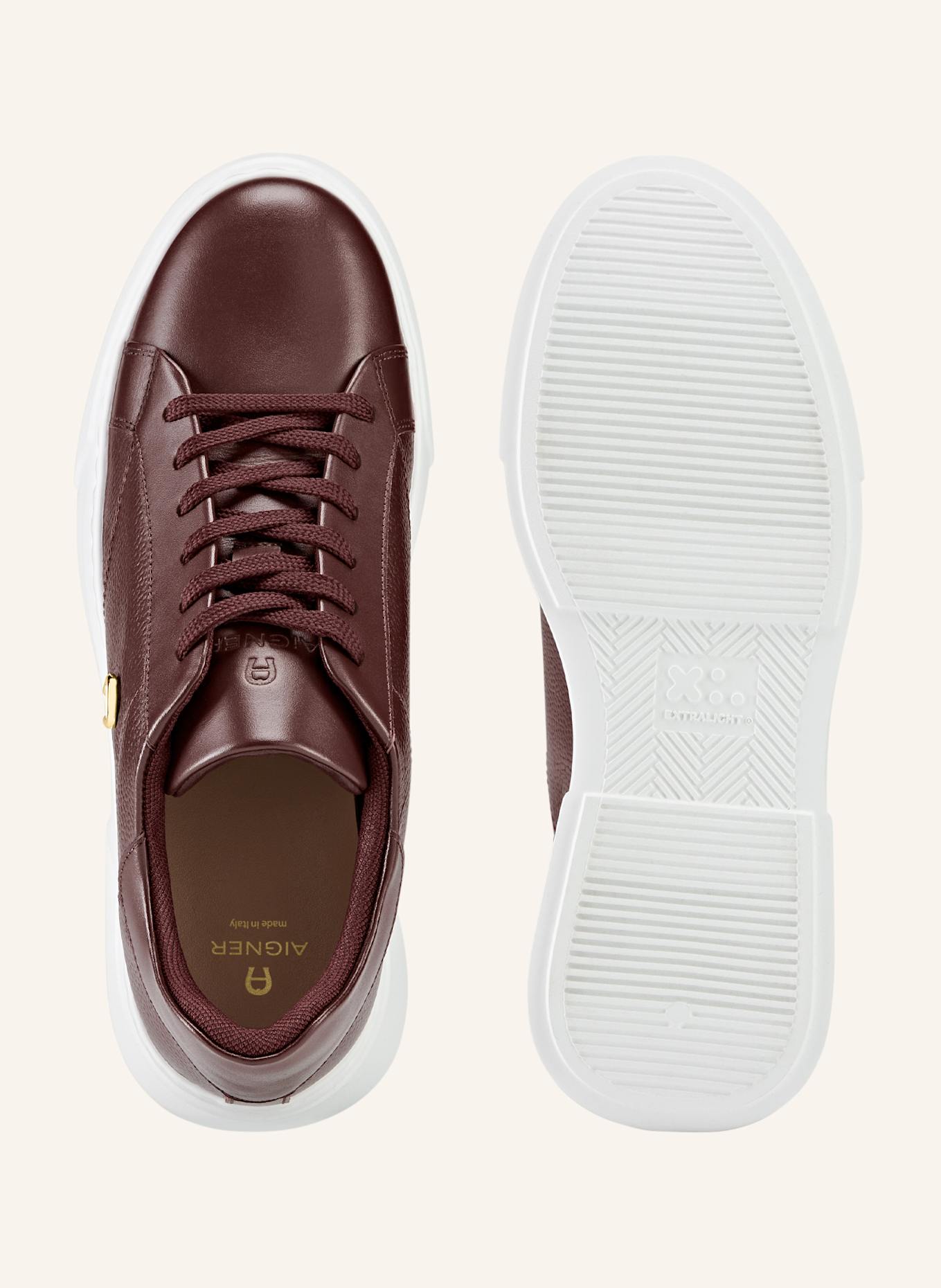AIGNER sneaker ELAINE 6A: DUNKELROT