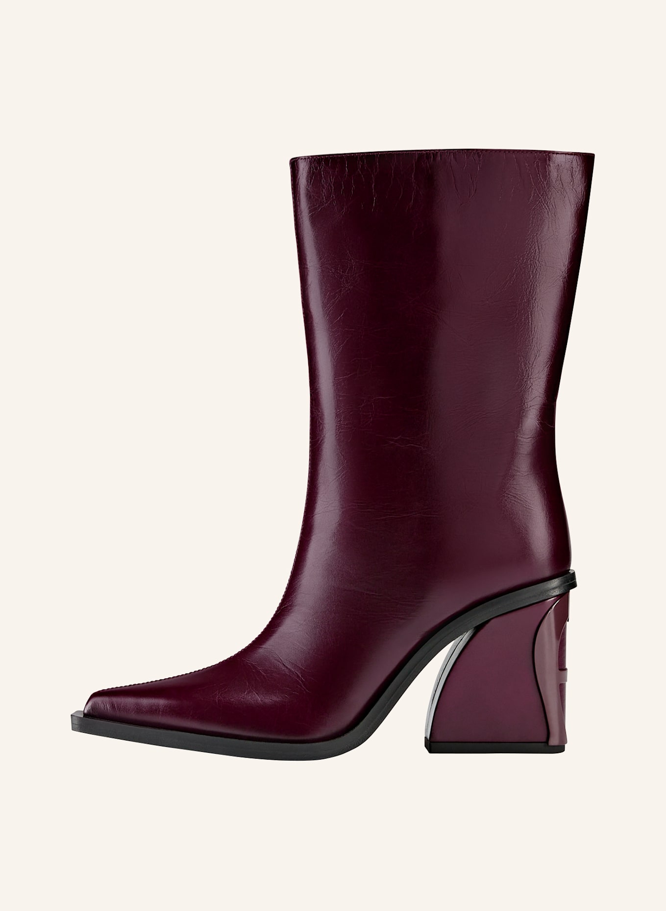 AIGNER cowboy boot DAKOTA 1B: DUNKELROT