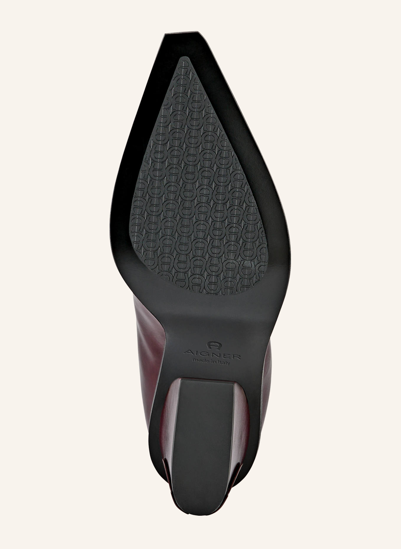 AIGNER cowboy boot DAKOTA 1B: DUNKELROT