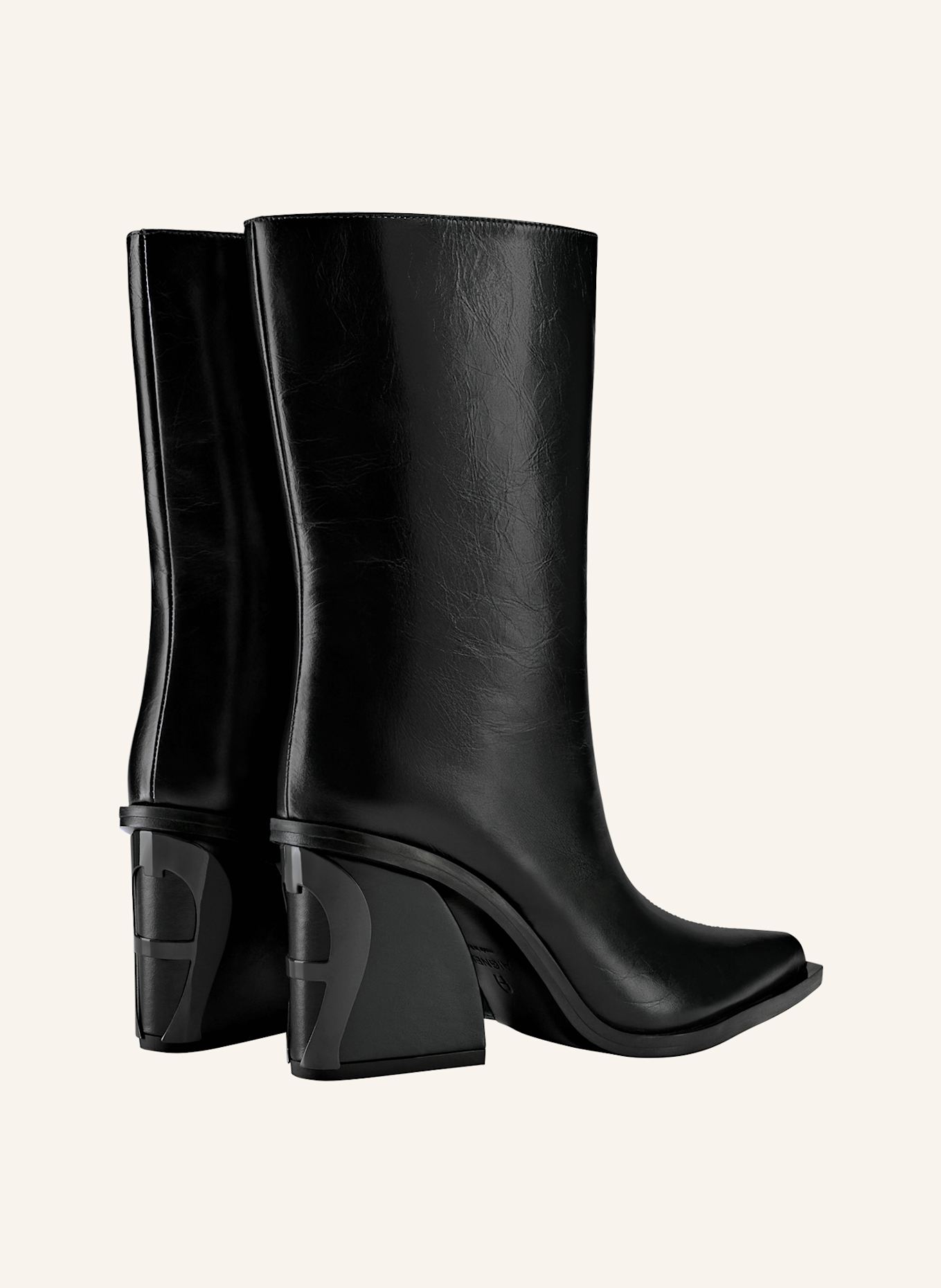 AIGNER cowboy boot DAKOTA 1B: SCHWARZ