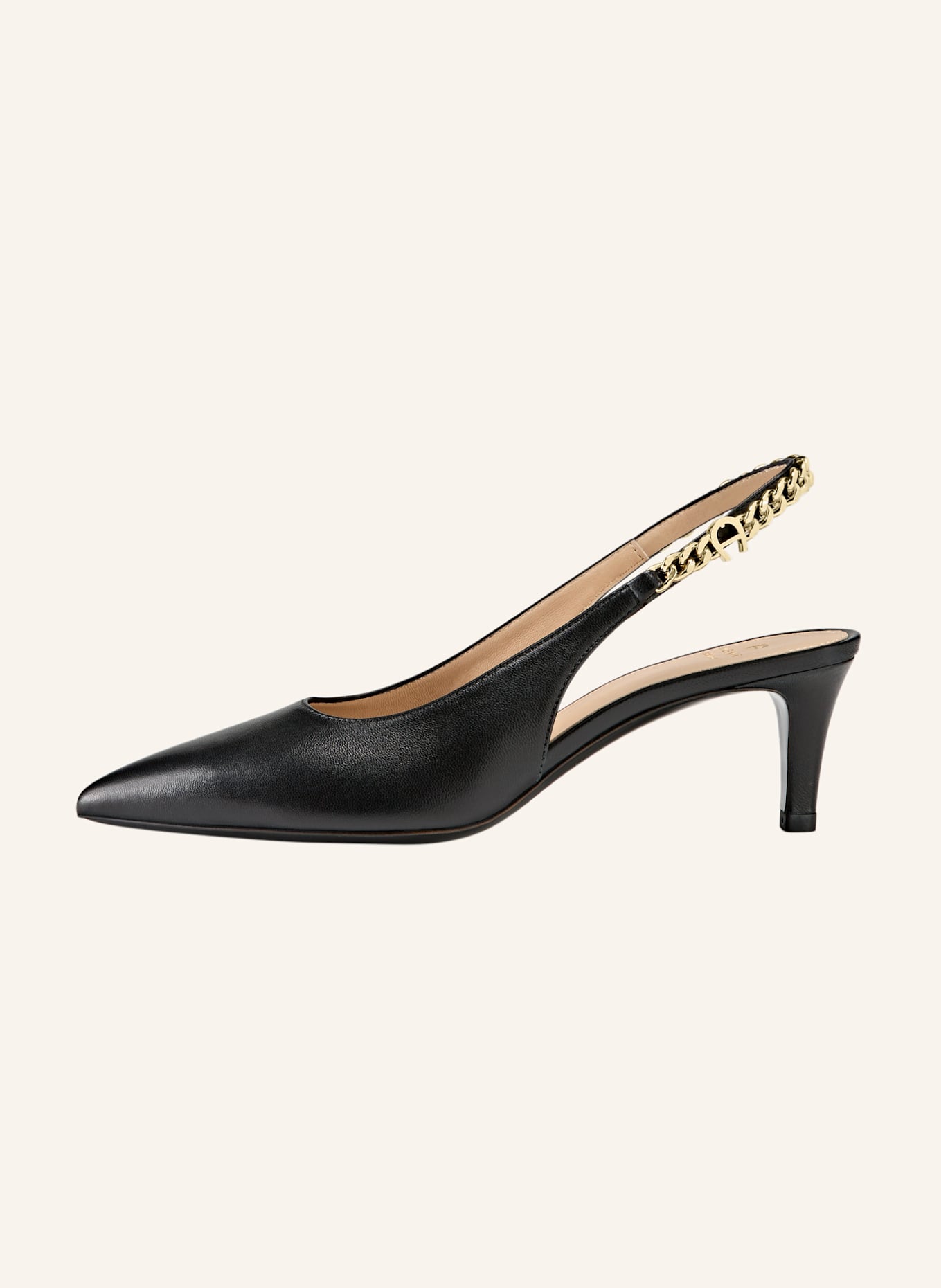 AIGNER slingback pumps MADONNA 11D: SCHWARZ
