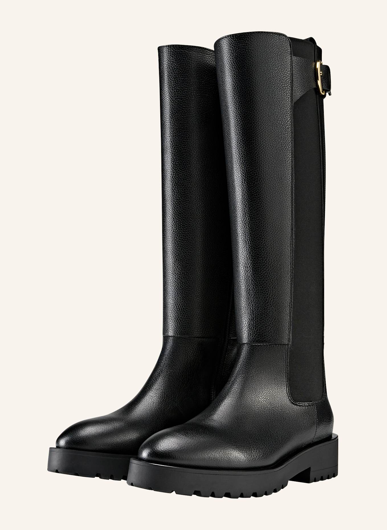 AIGNER knee high boot AVA 54A: SCHWARZ