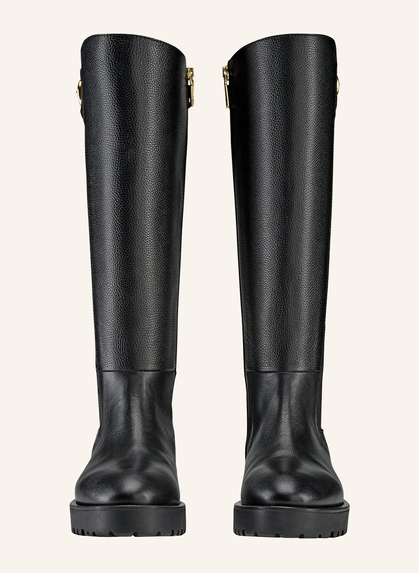 AIGNER knee high boot AVA 54A: SCHWARZ