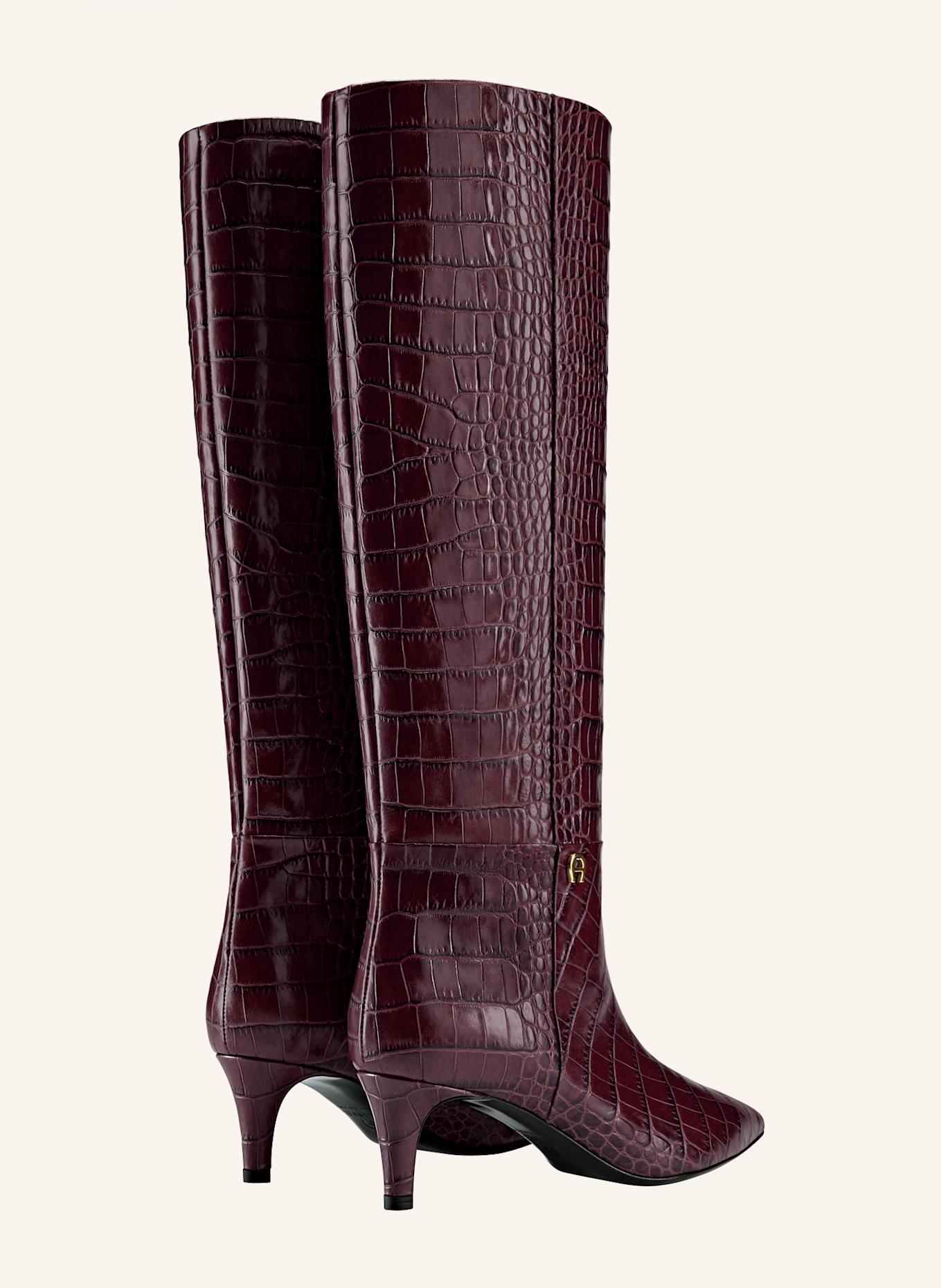 AIGNER heel boot MADONNA 14A: DUNKELROT