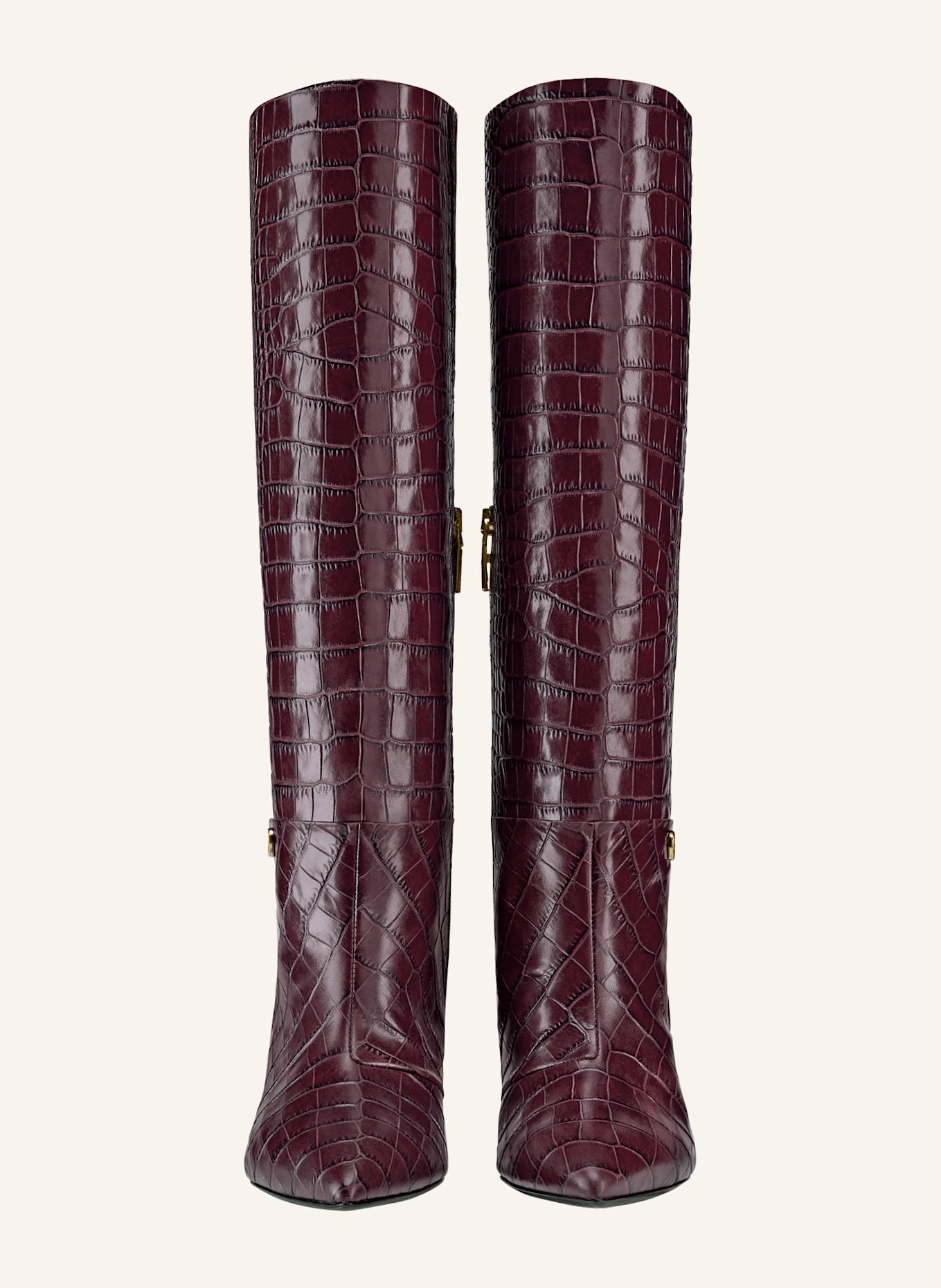 AIGNER heel boot MADONNA 14A: DUNKELROT