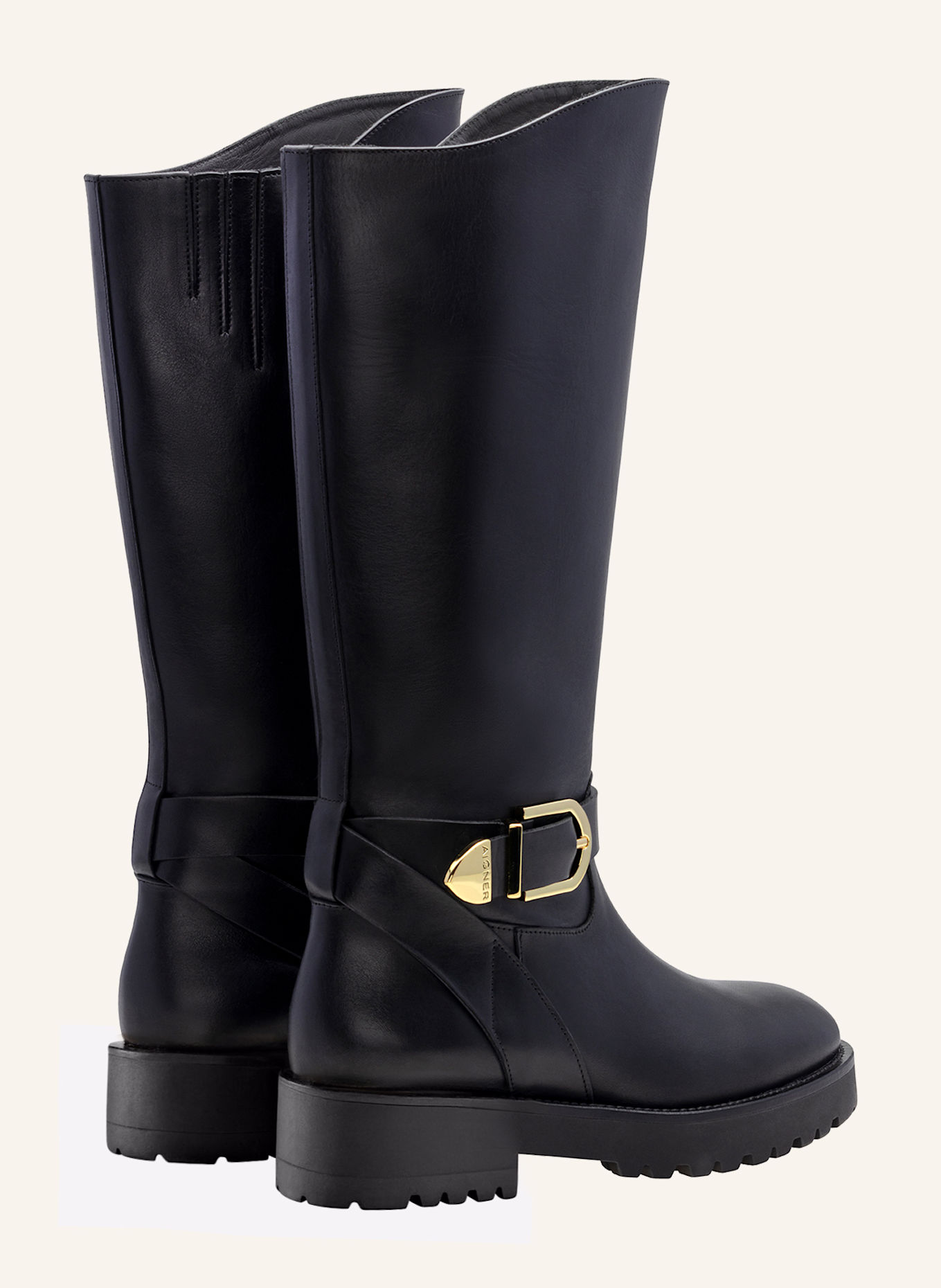 AIGNER high boot AVA 66A: SCHWARZ