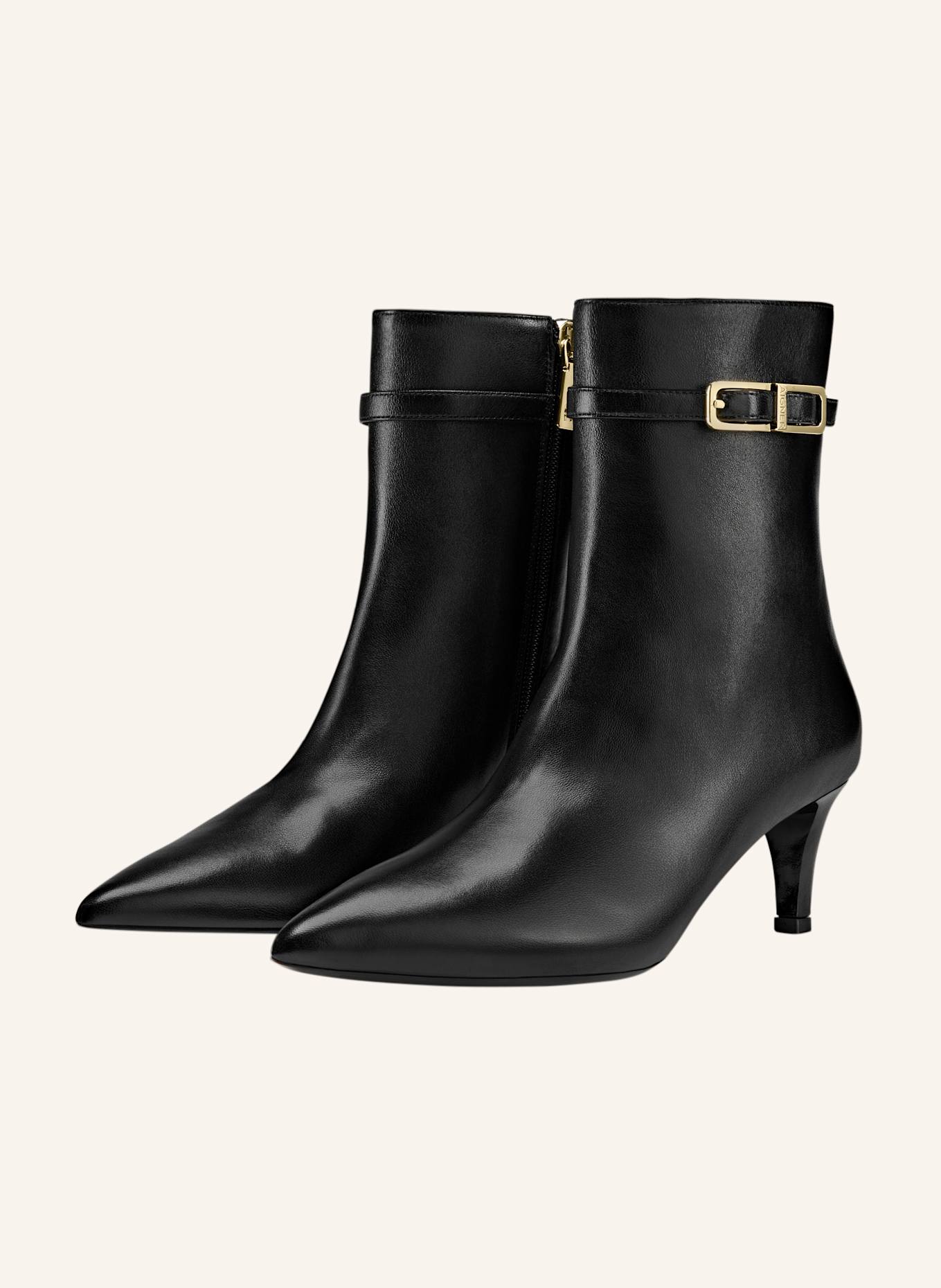 AIGNER heel bootie MADONNA 12D: SCHWARZ