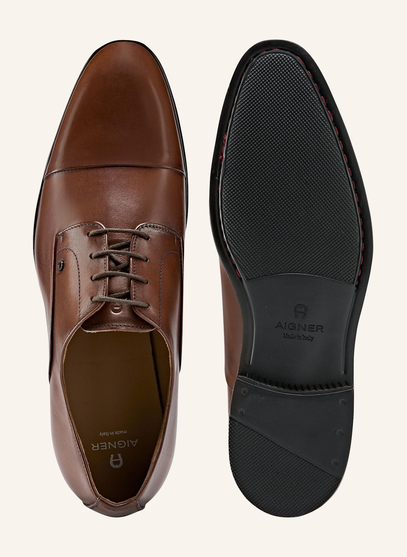 AIGNER derby MORRIS 2C: COGNAC