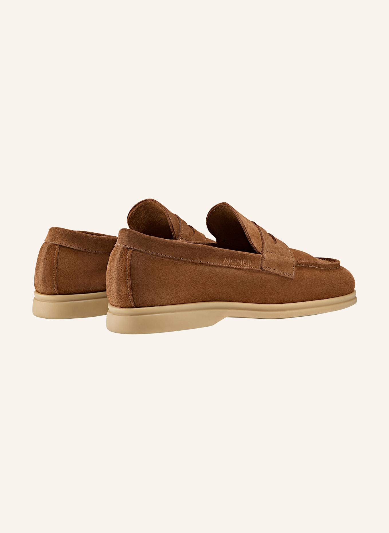 AIGNER casual loafer ROY 1C: COGNAC