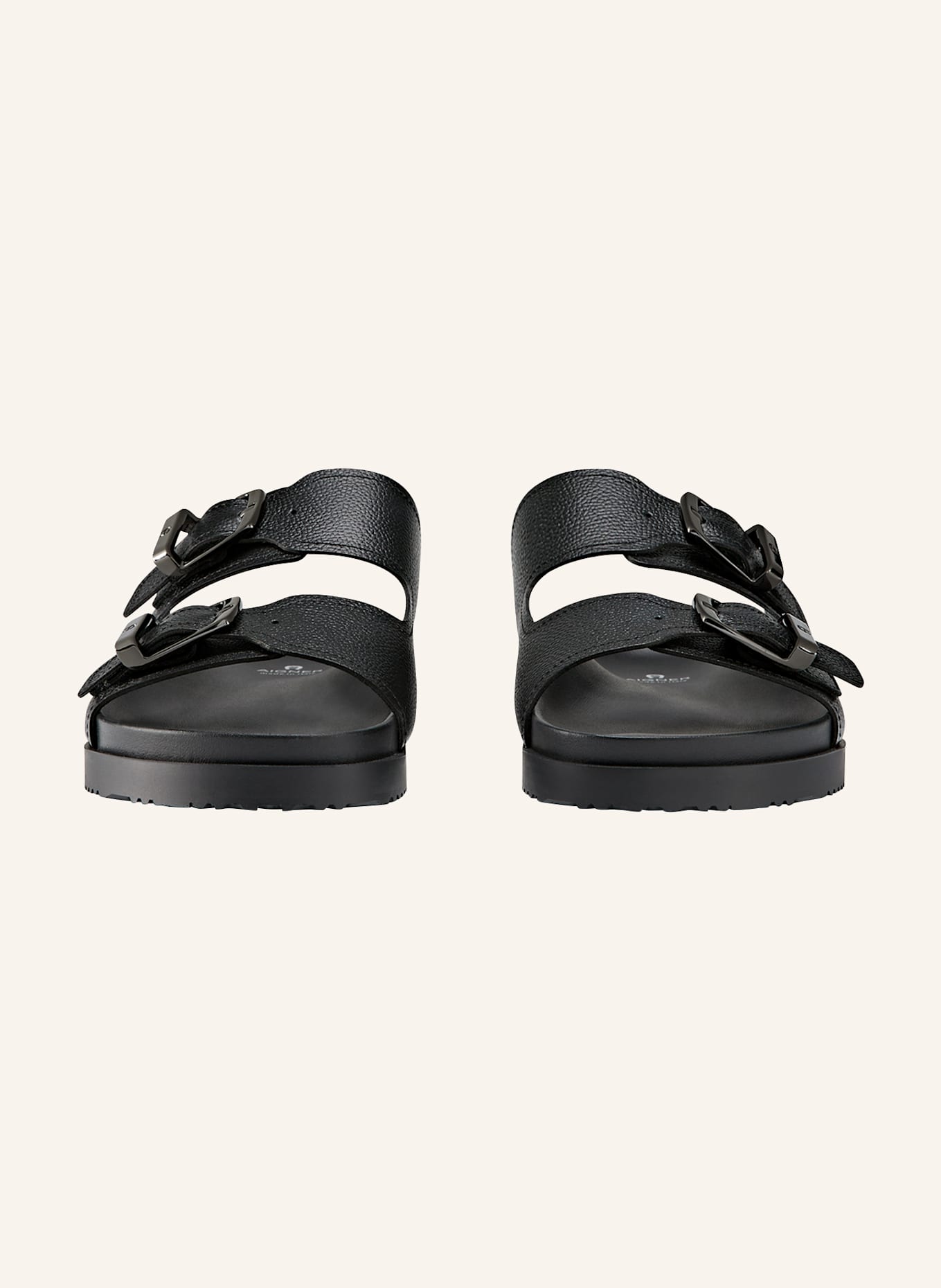 AIGNER lounge sandal MARC 1A: SCHWARZ
