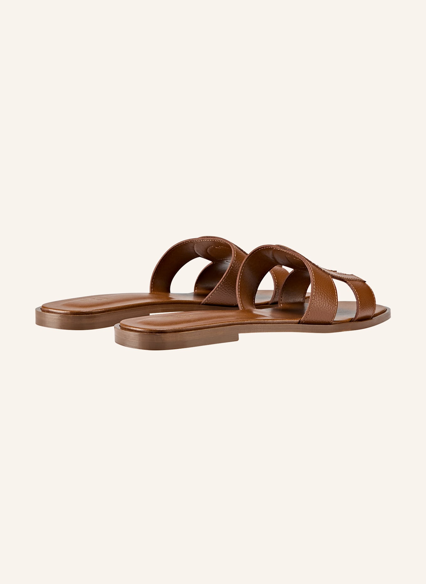 AIGNER slide sandal LARA 1A: COGNAC