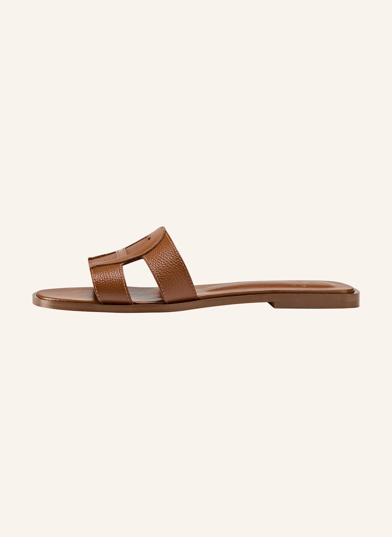 AIGNER slide sandal LARA 1A: COGNAC