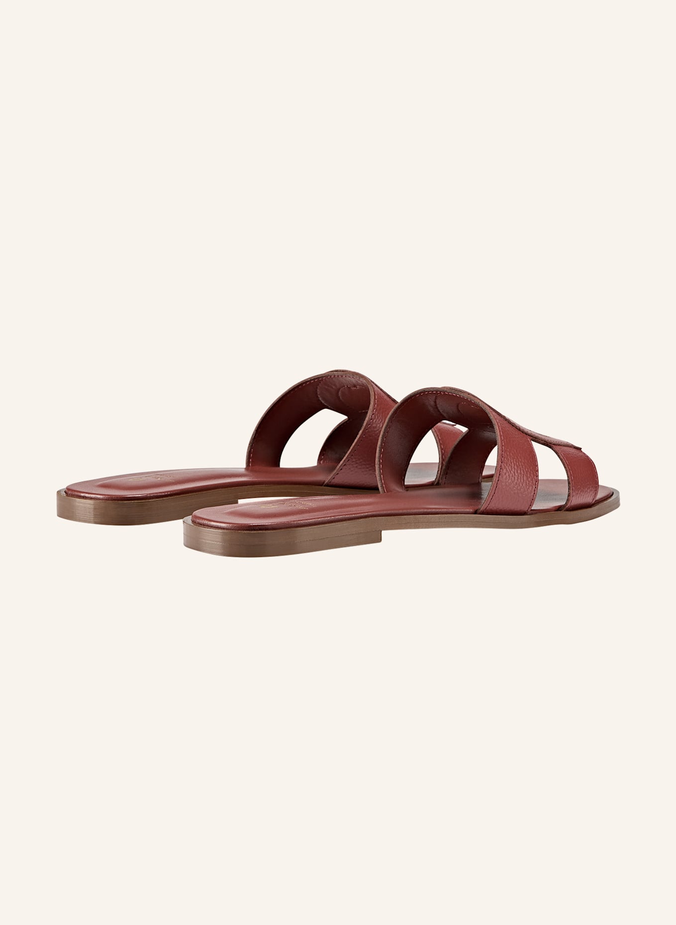 AIGNER slide sandal LARA 1A: DUNKELROT