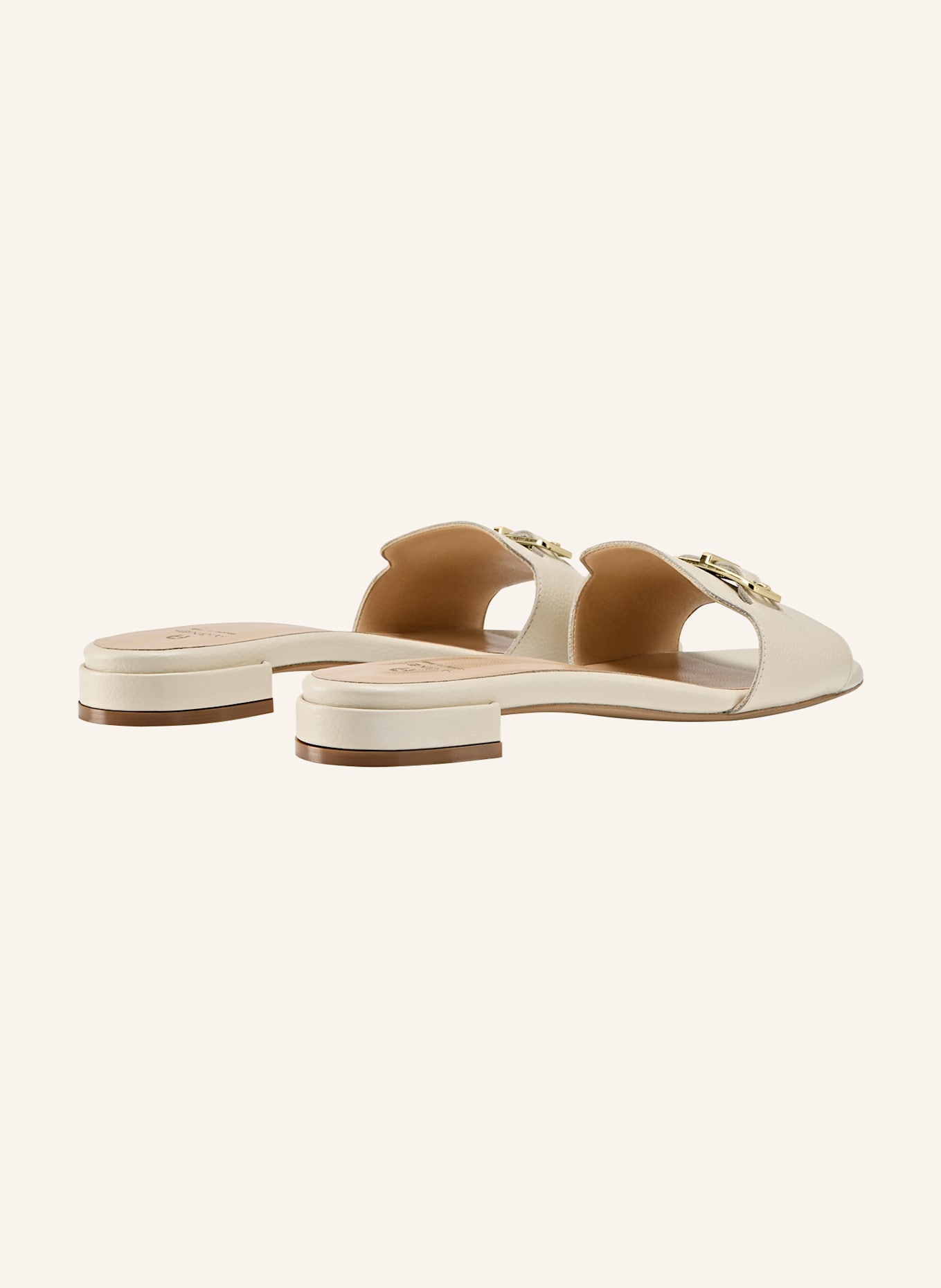 AIGNER slide sandal LEONORA 3A: CREME