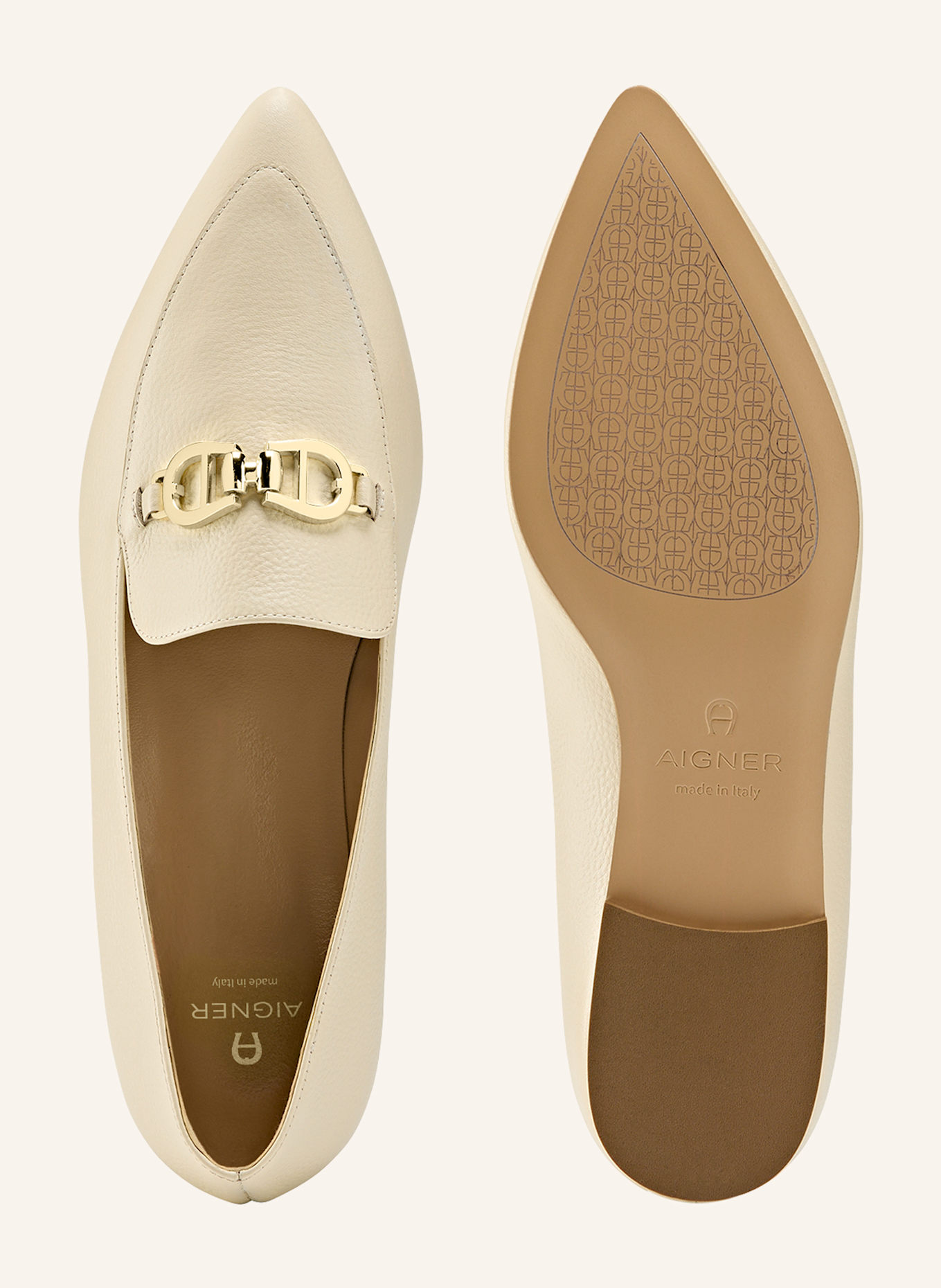 AIGNER loafer BLAIR 2D: ECRU