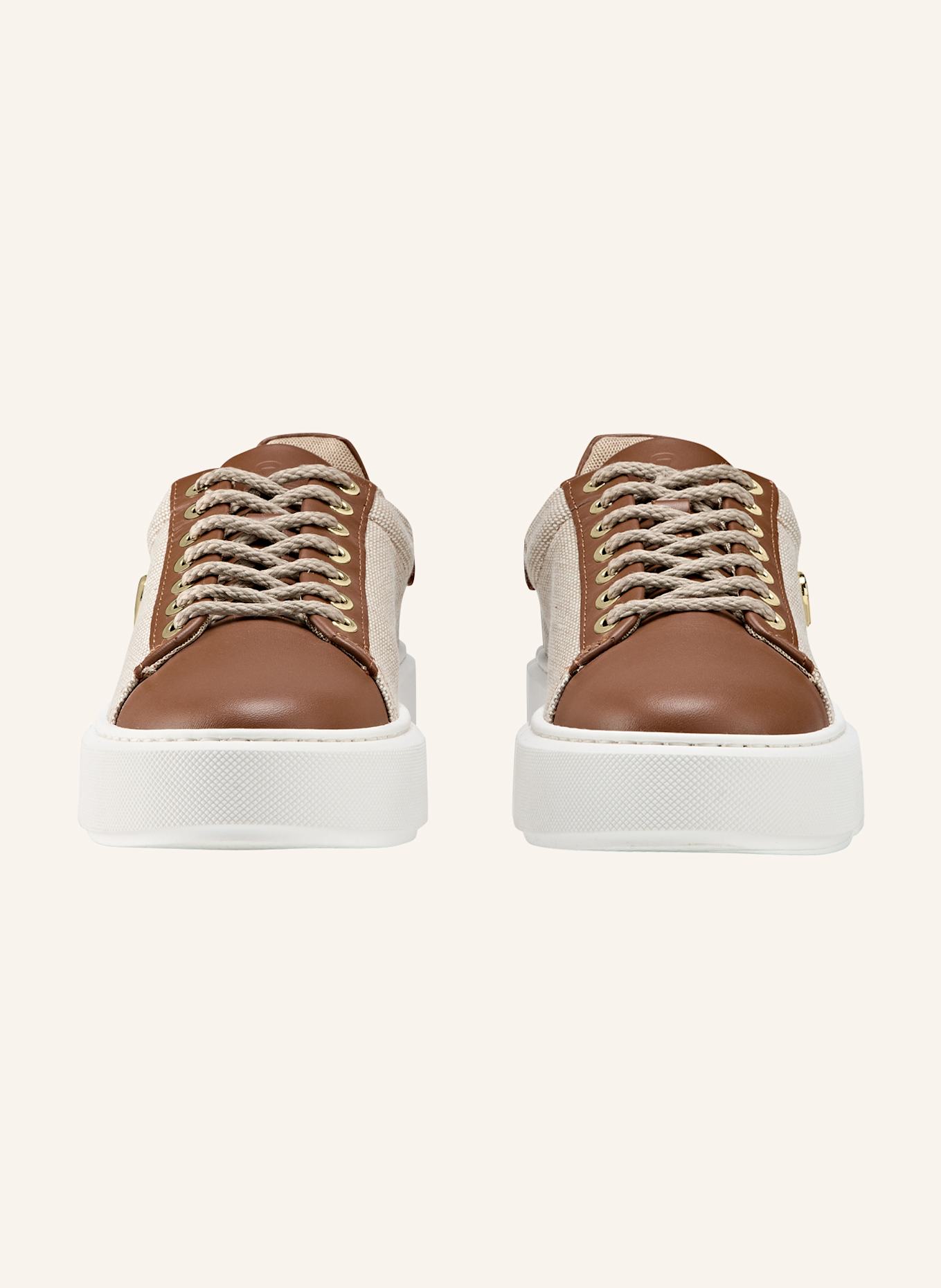 AIGNER sneaker SALLY 23E: BEIGE/ COGNAC