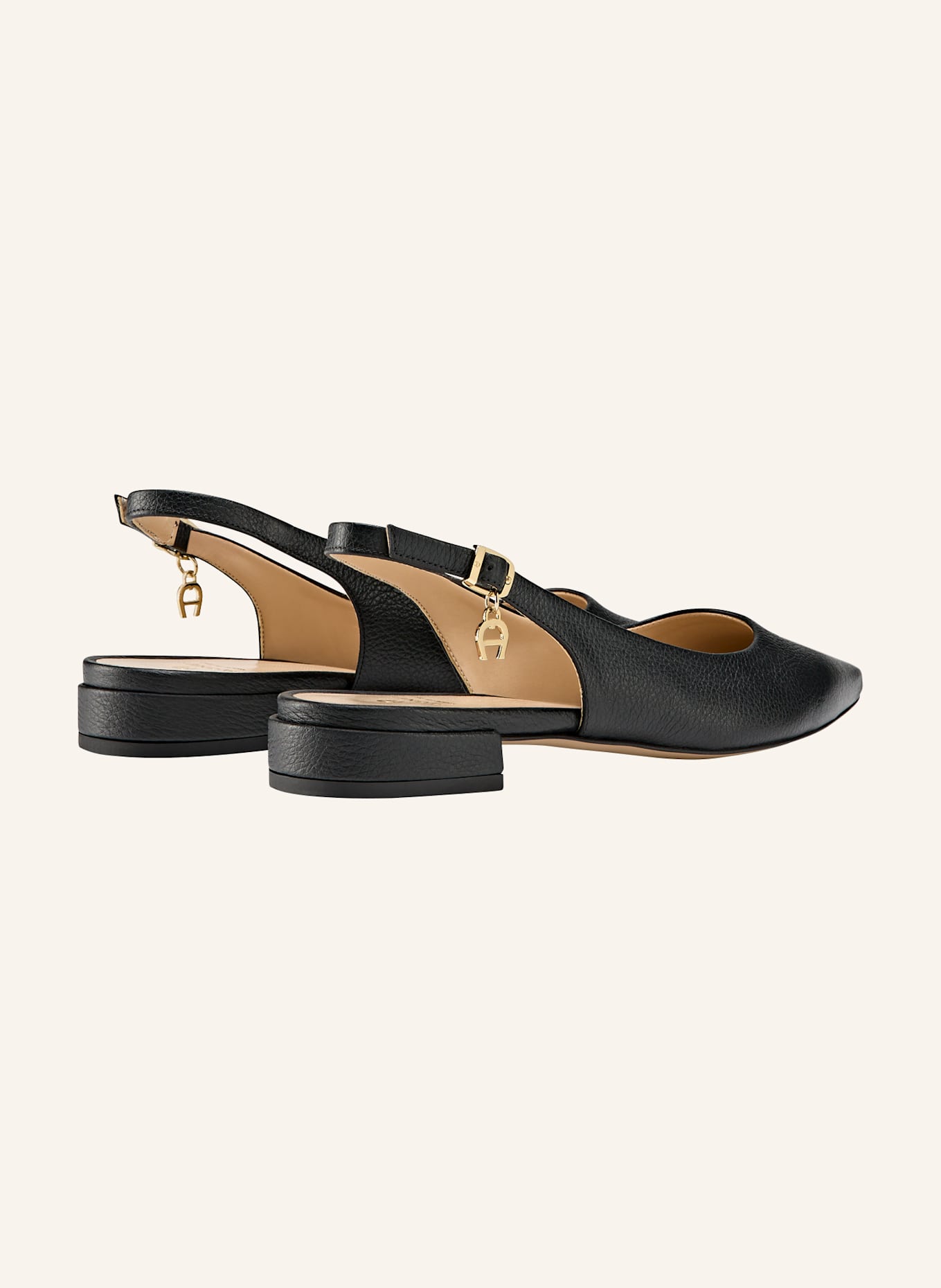 AIGNER slingback pumps ALINA 4H: SCHWARZ