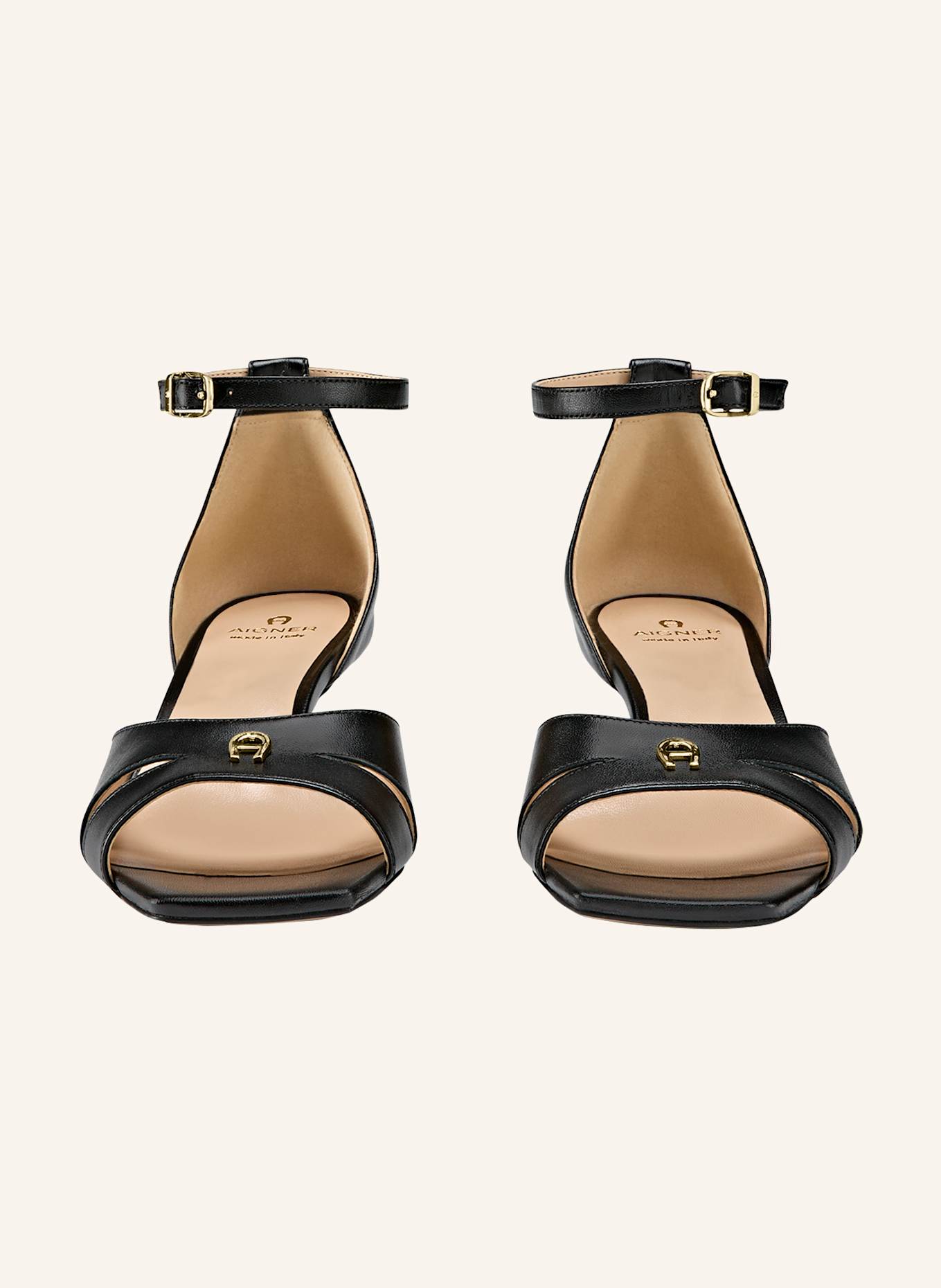 AIGNER heel sandal JOLIE 6A: SCHWARZ