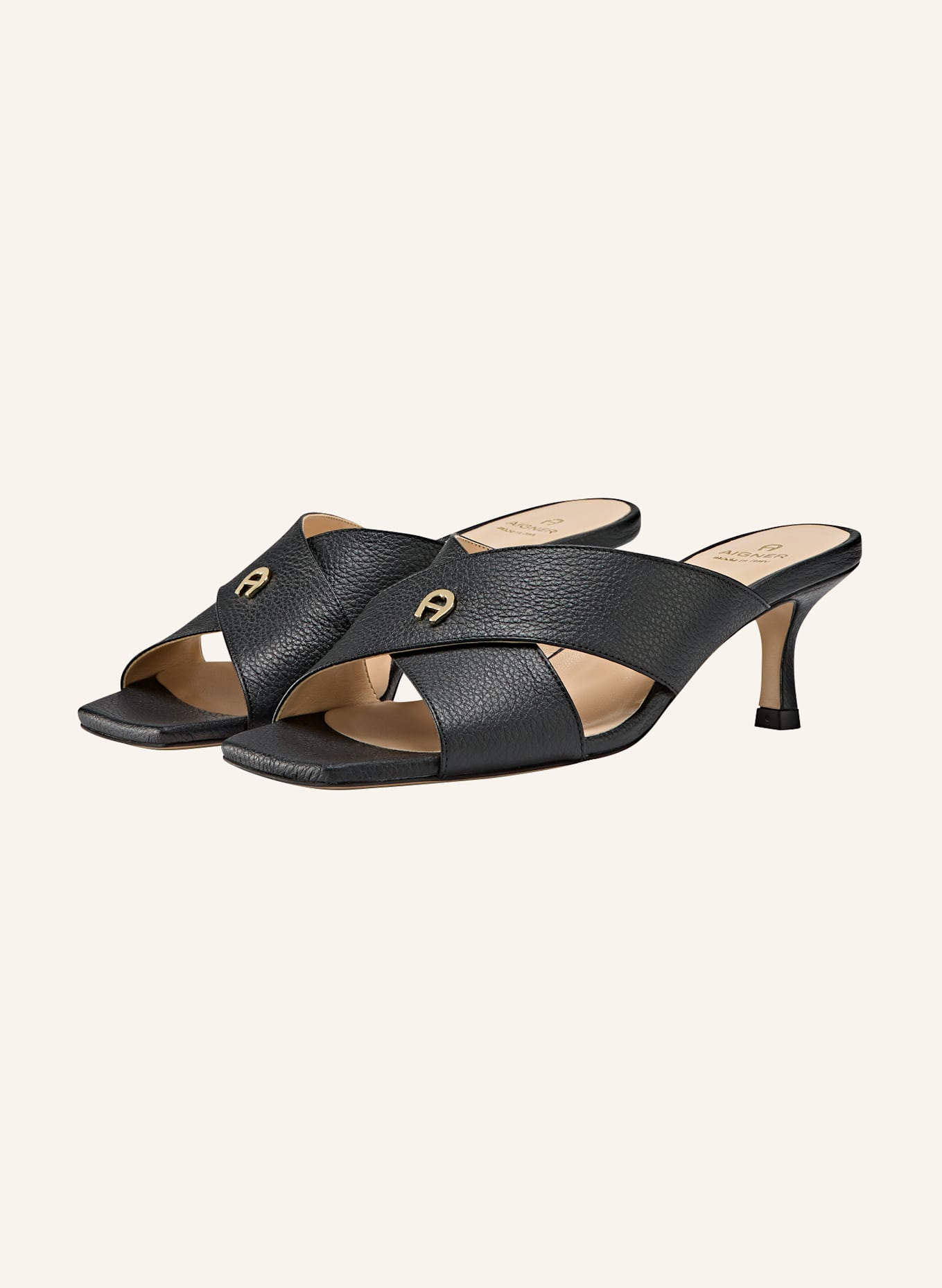 AIGNER heel sandal JOLIE 3B: SCHWARZ