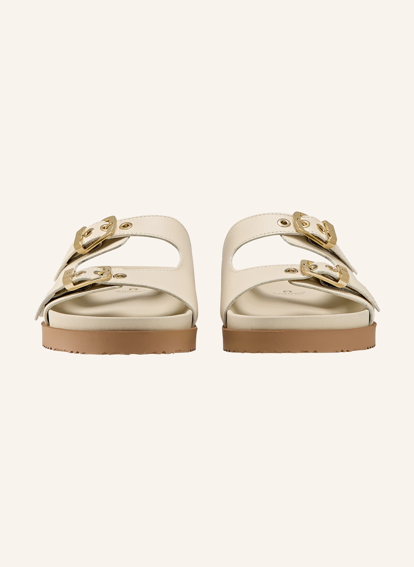 AIGNER lounge sandal EVE 1A: CREME
